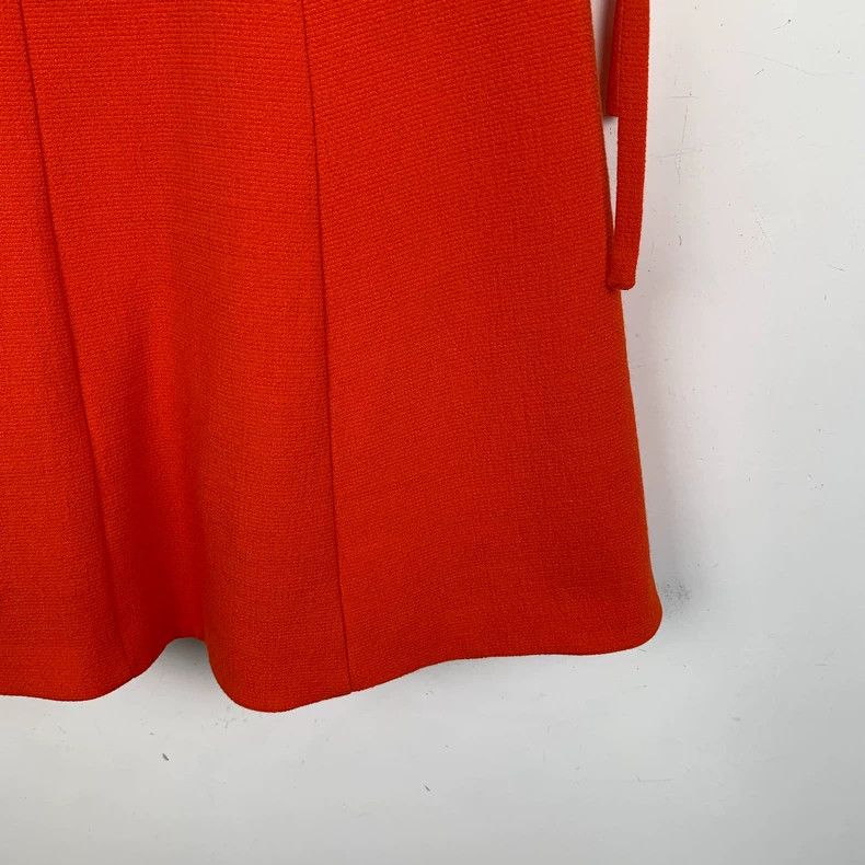 Gucci GucciRed tie bow wool short-sleeved dress Size XS / US 0-2 / IT 36-38 - 4 Thumbnail