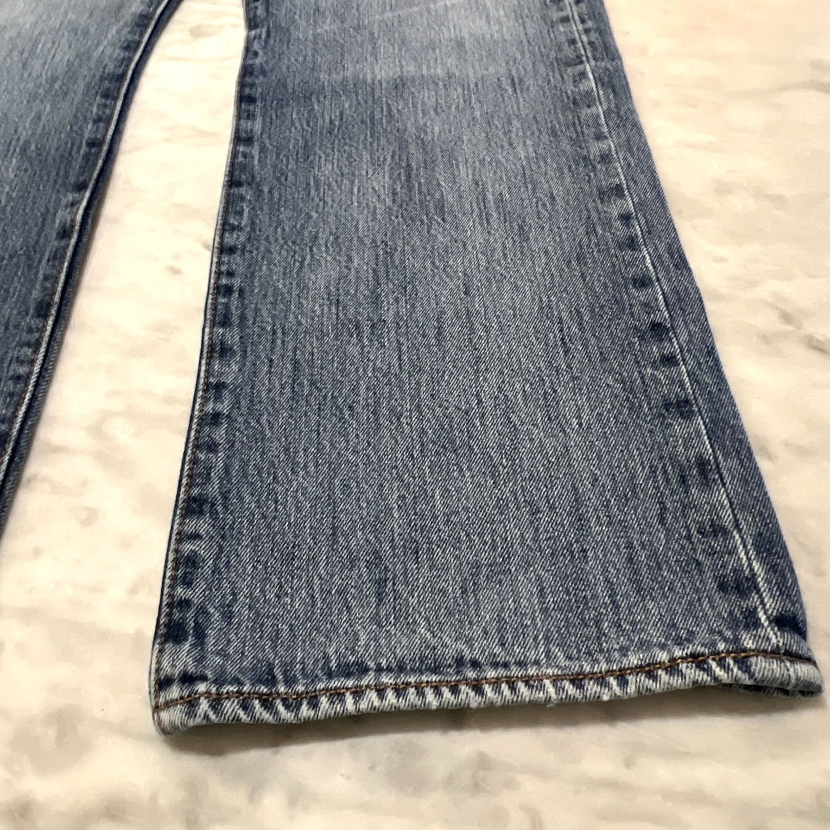 Levi's Levi’s 501 Jeans Men’s 38x30 Button Fly Blue Thrashed 90s USA Size US 38 / EU 54 - 6 Thumbnail