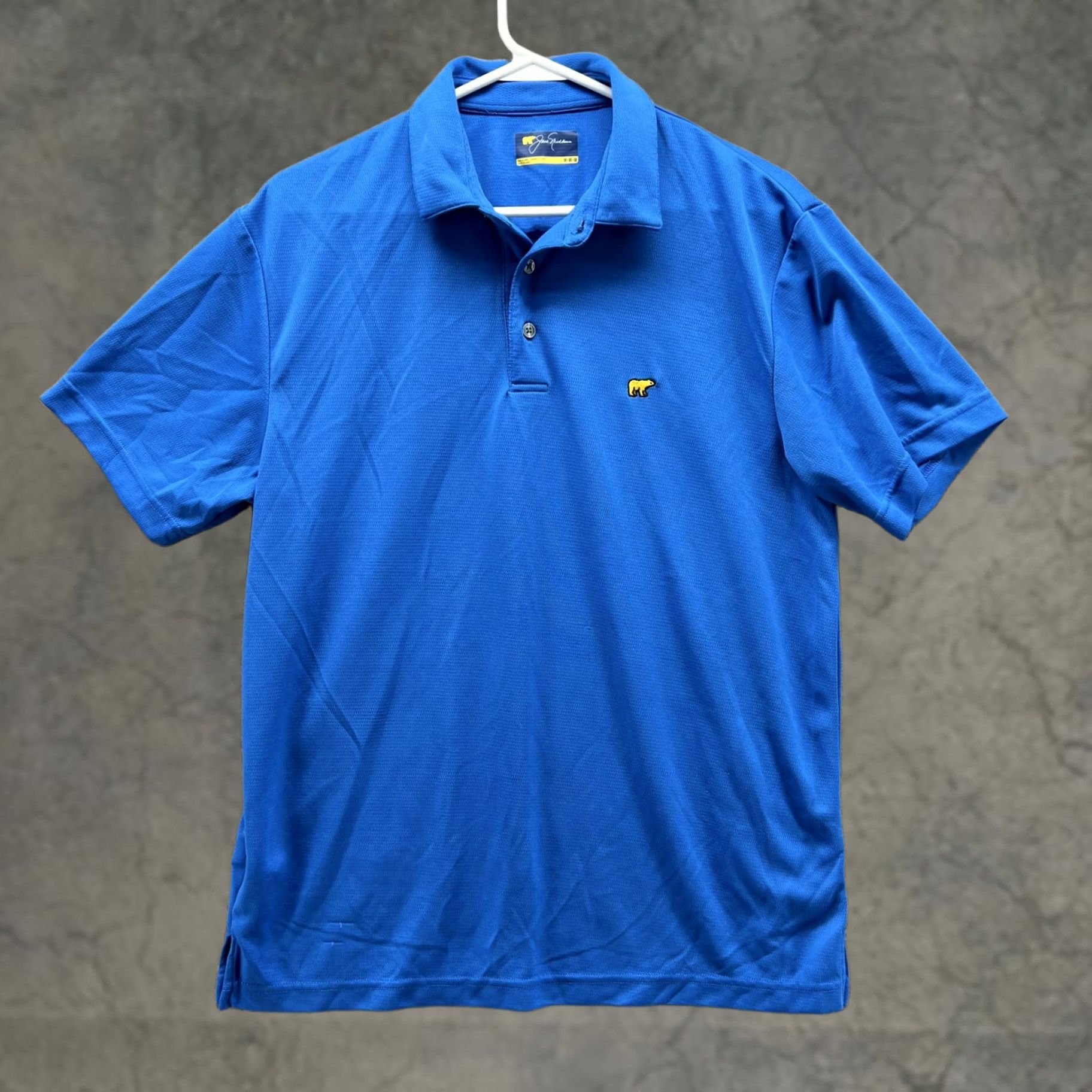 Vintage Jack Nicklaus Shirt Mens M Blue Polo Men Adult Casual Preppy Polyester Stretch Size US M / EU 48-50 / 2 - 1 Thumbnail