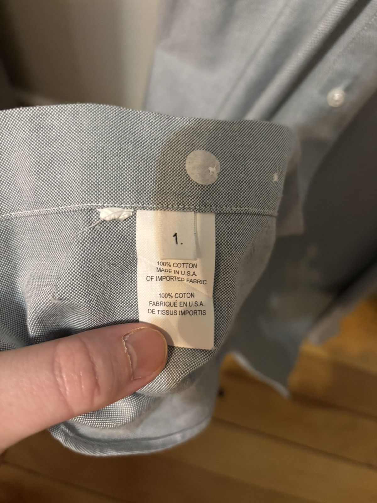 Thom Browne TB1 Oxford Size US S / EU 44-46 / 1 - 4 Thumbnail