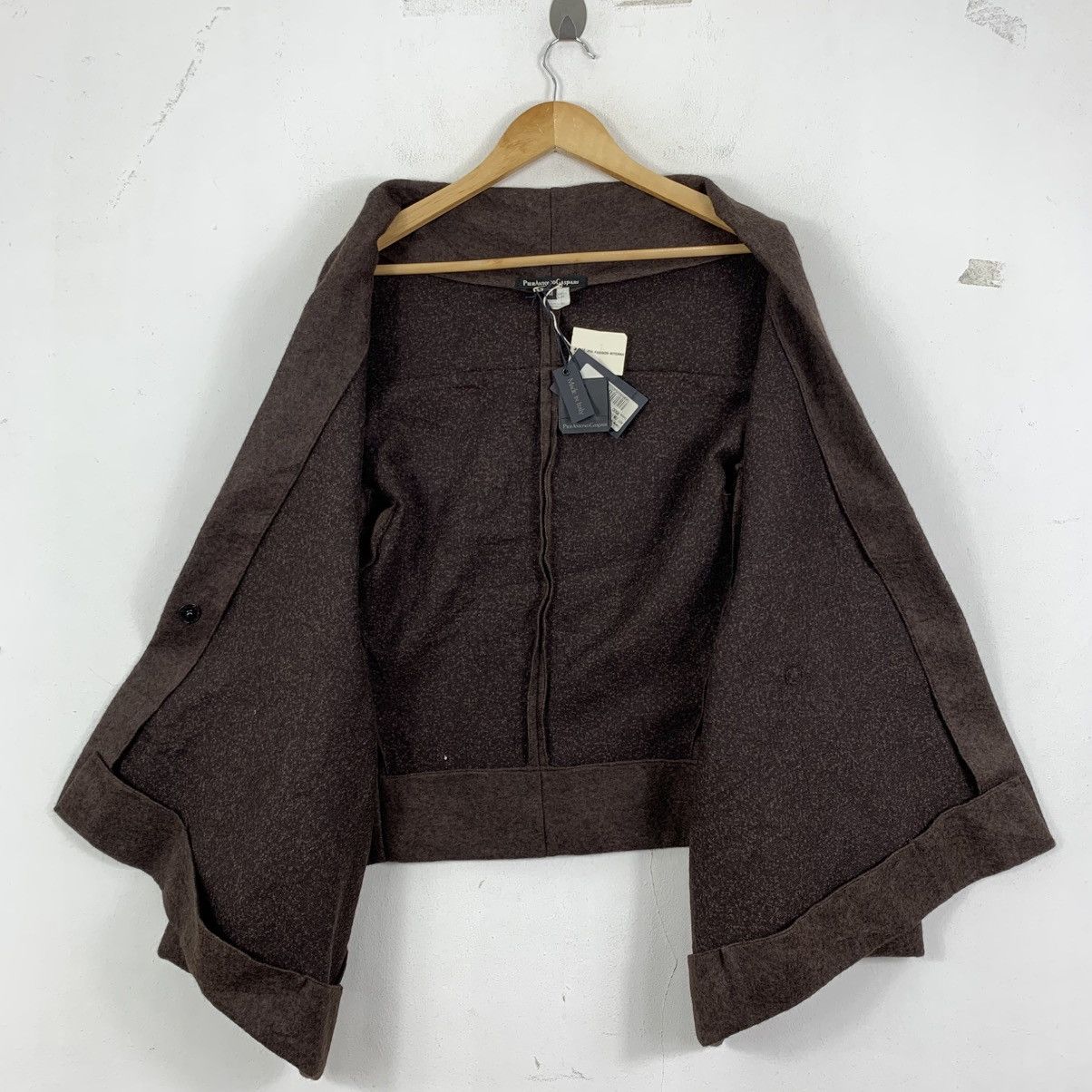 Vintage Vintage 90s PIER ANTONIO GASPARI Italian Brand Wool Cardigan Size M / US 6-8 / IT 42-44 - 5 Thumbnail