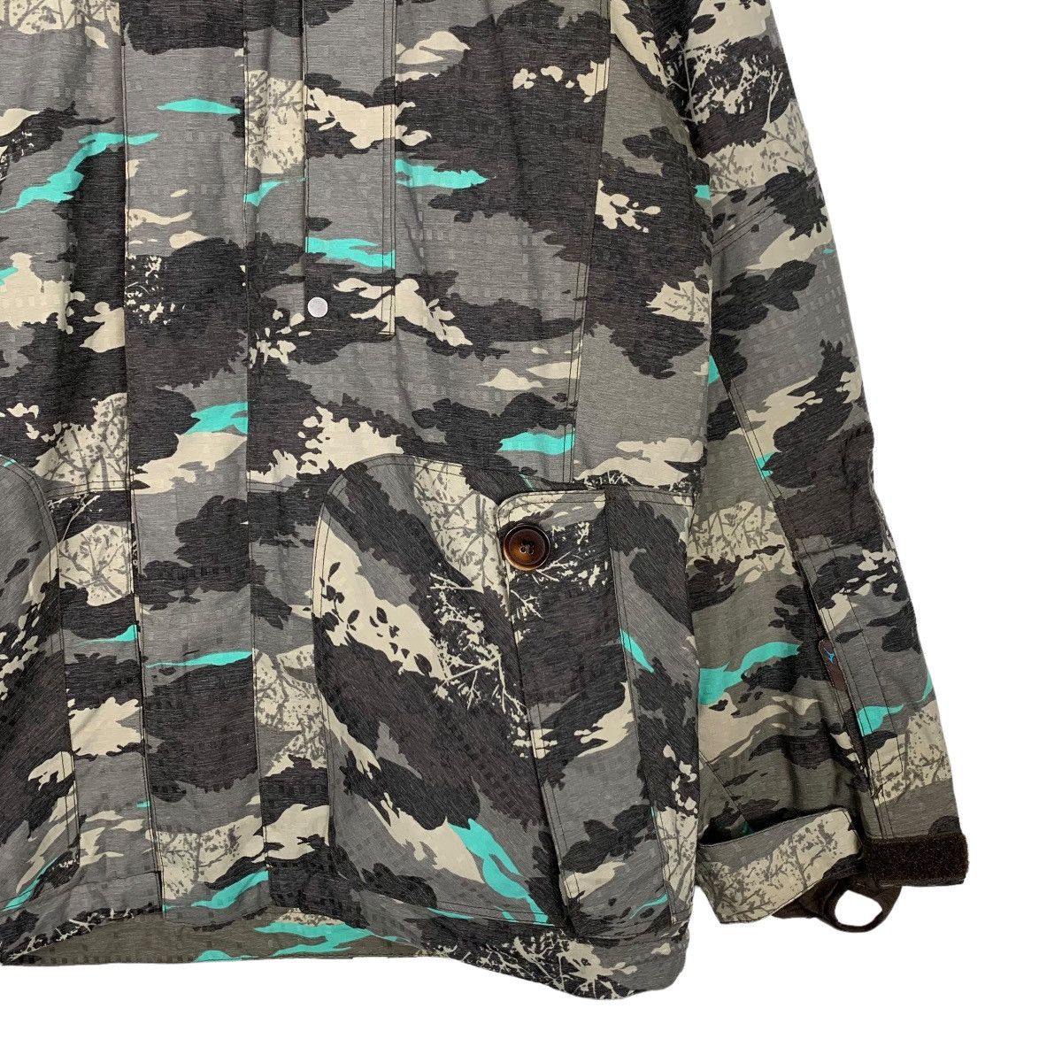 Mizuno MIZUNO Breath Thermo Snow Gear Camo Hoodie Jacket #0265-C12 Size US S / EU 44-46 / 1 - 5 Thumbnail