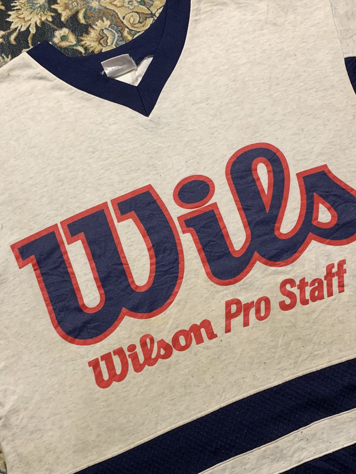 Vintage × Wilson Vintage Wilson Pro Staff Tshirt Size US M / EU 48-50 / 2 - 4 Thumbnail