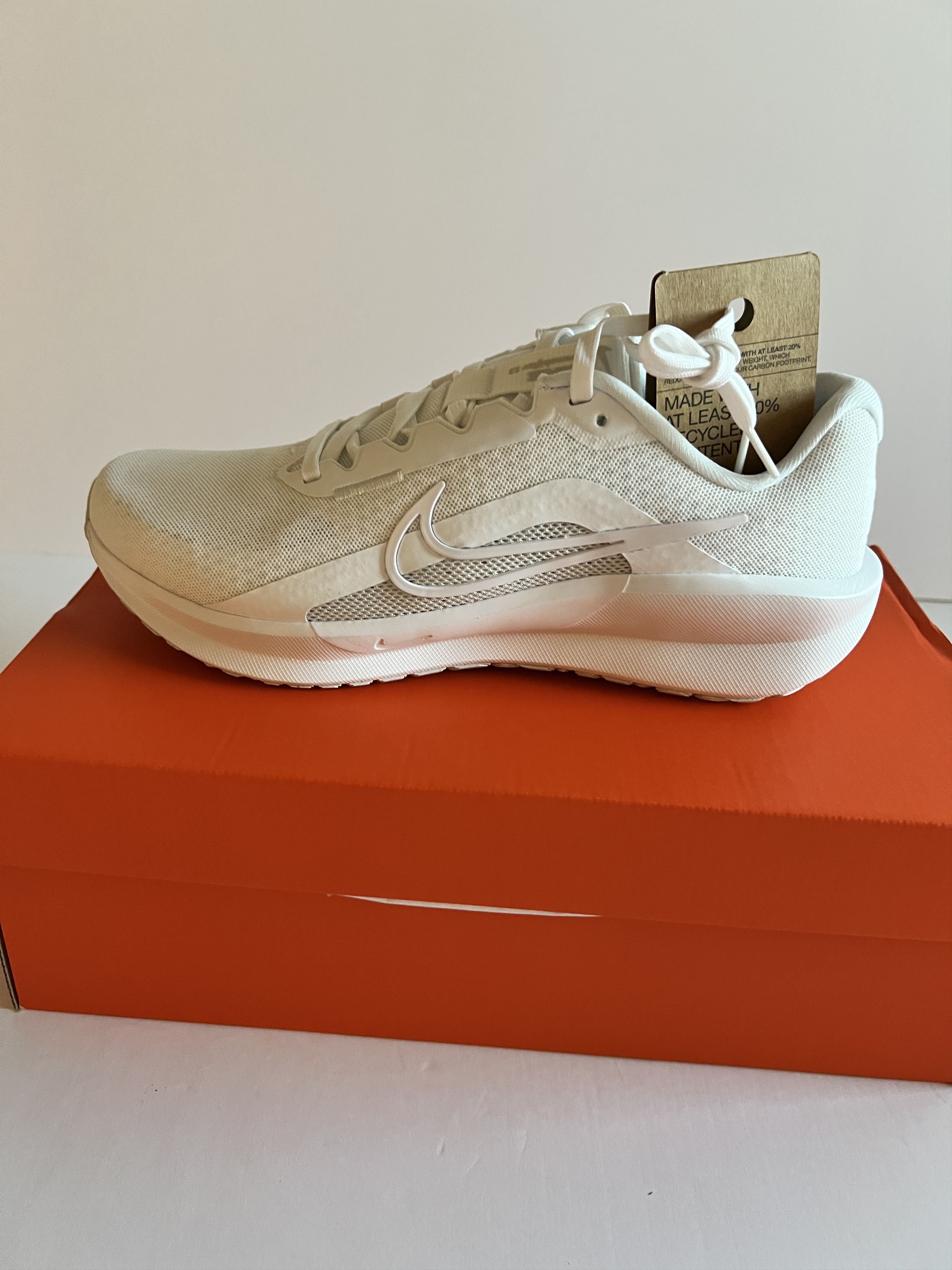 Nike Nike Downshifter 13 White/Wolf Grey – Men’s 8.5 Size US 8.5 / EU 41-42 - 4 Thumbnail