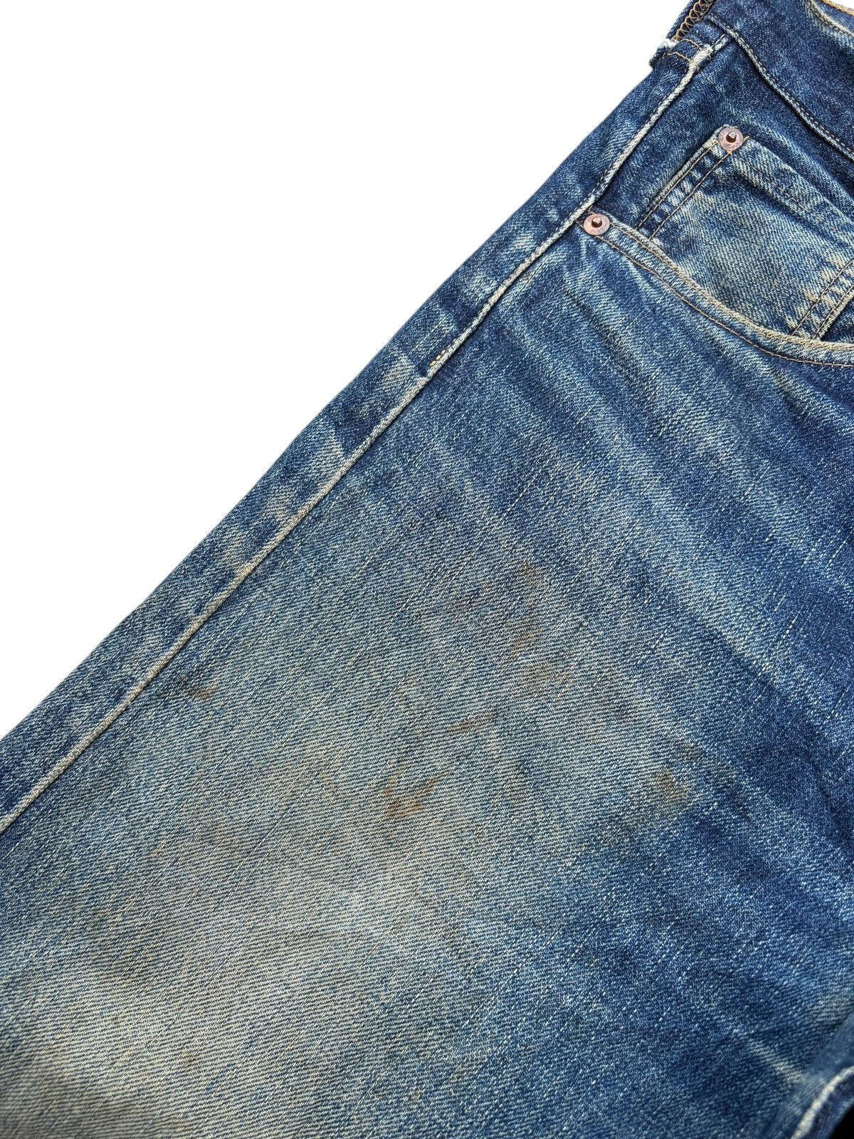 Levi's TRASHER VINTAGE LEVI'S BIG E 503B SELVEDGE DISTRESSED DENIM Size US 32 / EU 48 - 16 Thumbnail