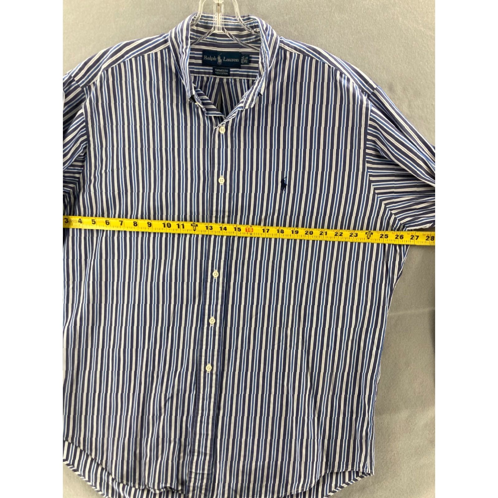Ralph Lauren Ralph Lauren Shirt Mens 16.5 34/35 Striped Button Down Long Sleeve Classic Shirt Size US XL / EU 56 / 4 - 3 Thumbnail