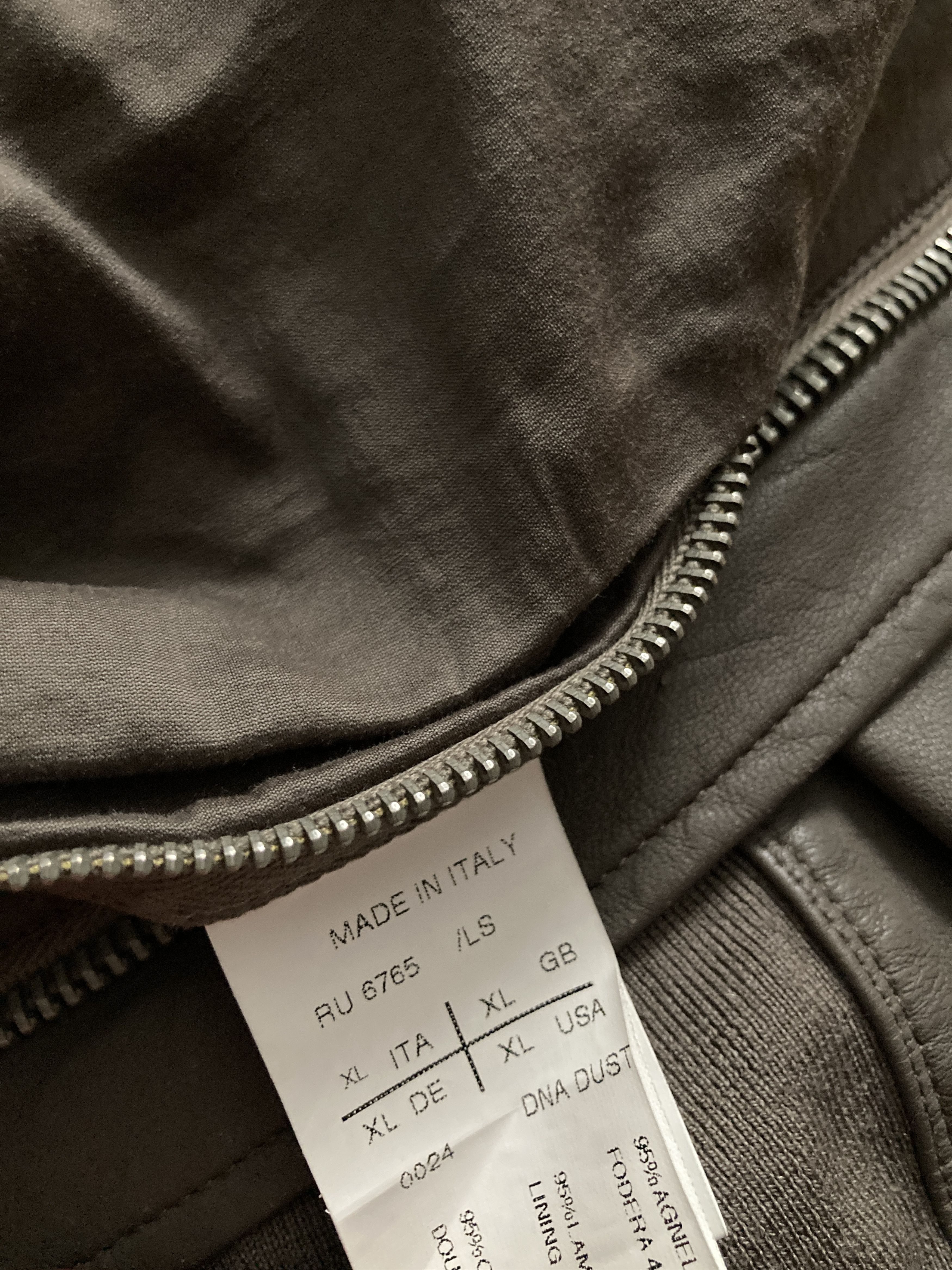 Rick Owens F/W 10 "GLEAM" F1 Pilot Lamb Leather Jacket XL Rick Owens Size US XL / EU 56 / 4 - 19 Thumbnail