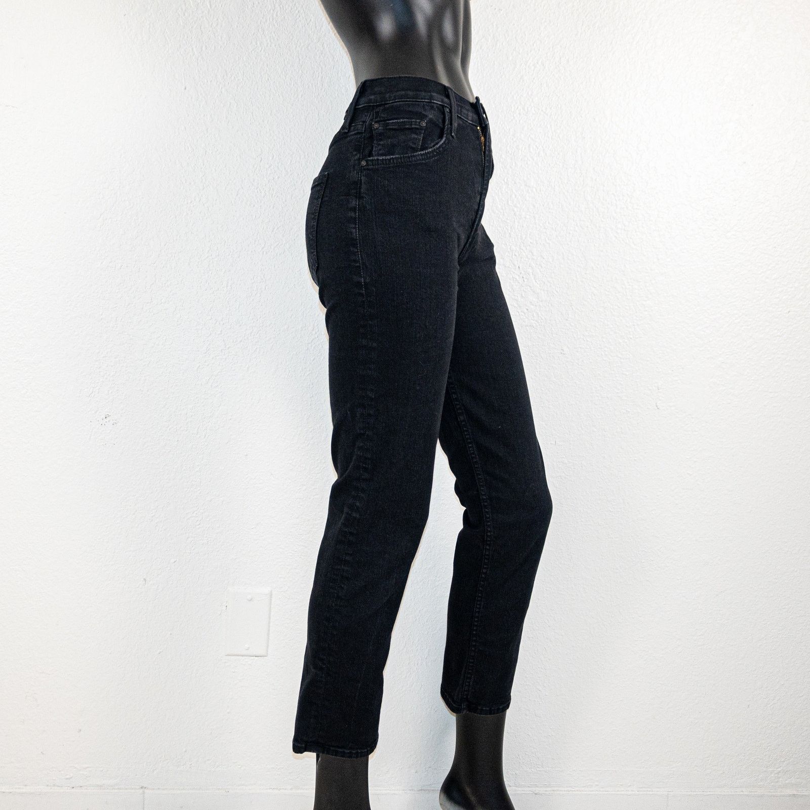 MOTHER Mother Denim High Waisted Rider Ankle Jeans Not Guilty Size 25" / US 0 / IT 36 - 4 Thumbnail