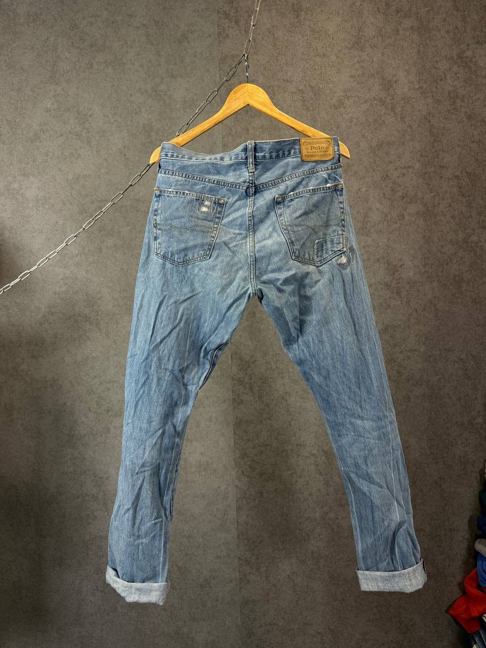 Polo Ralph Lauren Polo Ralph Lauren designer distressed jeans Size US 32 / EU 48 - 7 Thumbnail