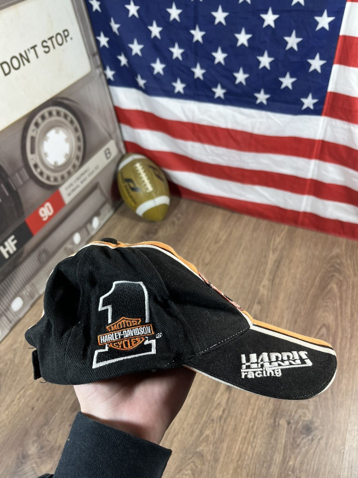 Harley Davidson Harley Davidson Motorcycles Racing Cap Size ONE SIZE - 5 Thumbnail