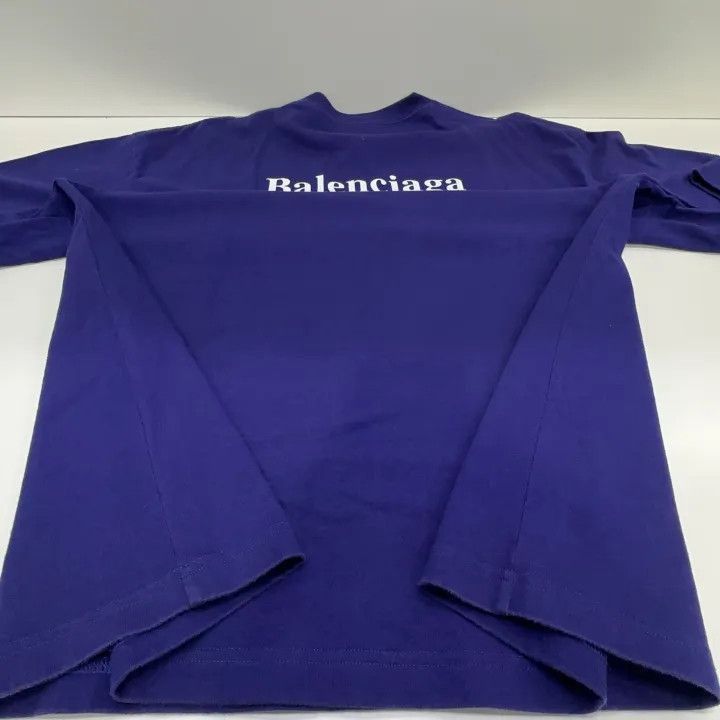 Balenciaga Balenciaga Balenciaga Logo Print Short Sleeve TShirt -2507 Size US M / EU 48-50 / 2 - 9 Thumbnail