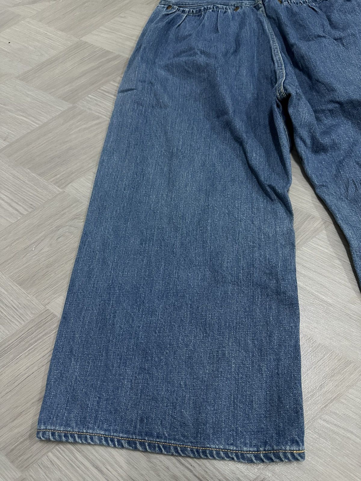 Kapital Kapital Japan Wide Leg Buckle Bag Denim Pant Size US 28 / EU 44 - 12 Thumbnail
