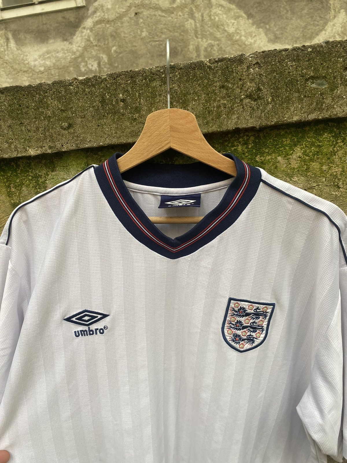 Umbro × Vintage Vintage 1985/1986 Umbro England Soccer Jersey Size US XL / EU 56 / 4 - 2 Thumbnail