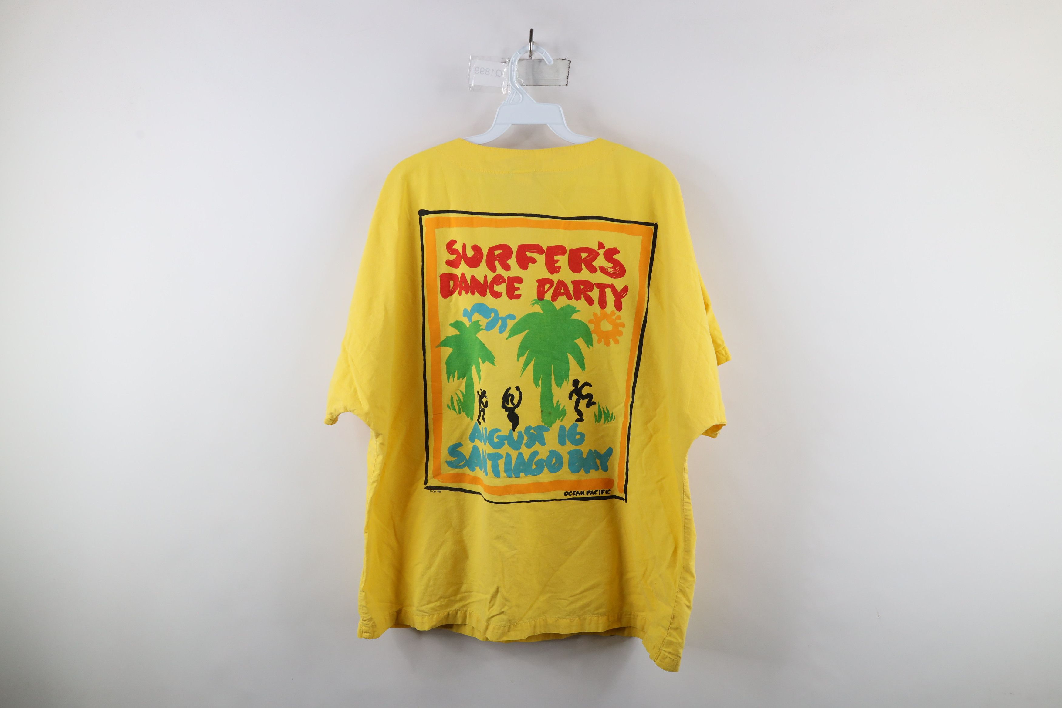 Ocean Pacific × Vintage Vintage 80s Ocean Pacific Party 1985 Short Sleeve Jacket USA Size US L / EU 52-54 / 3 - 15 Thumbnail