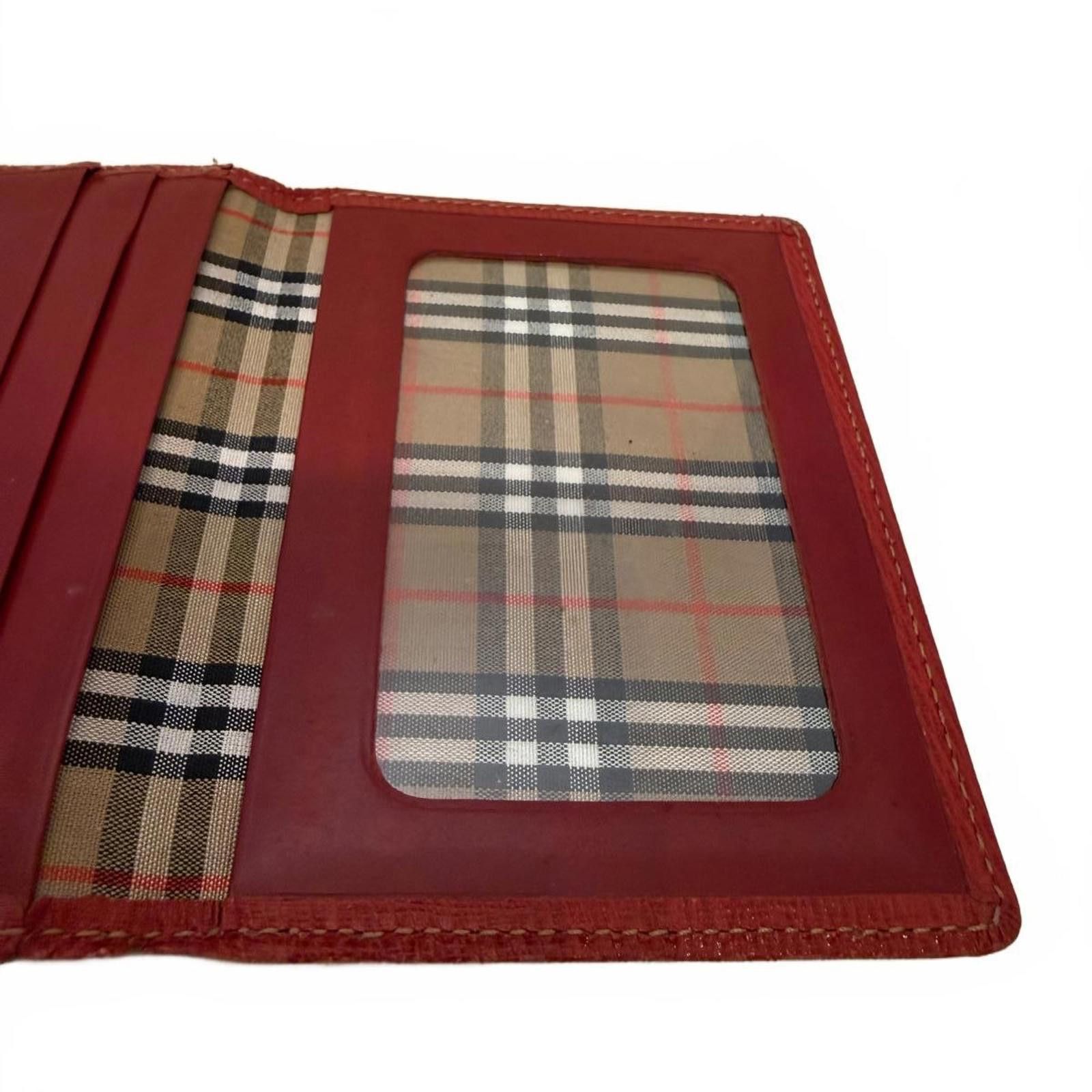 Burberry Vintage Red Burberry's Card Holder- EUC Size ONE SIZE - 5 Thumbnail