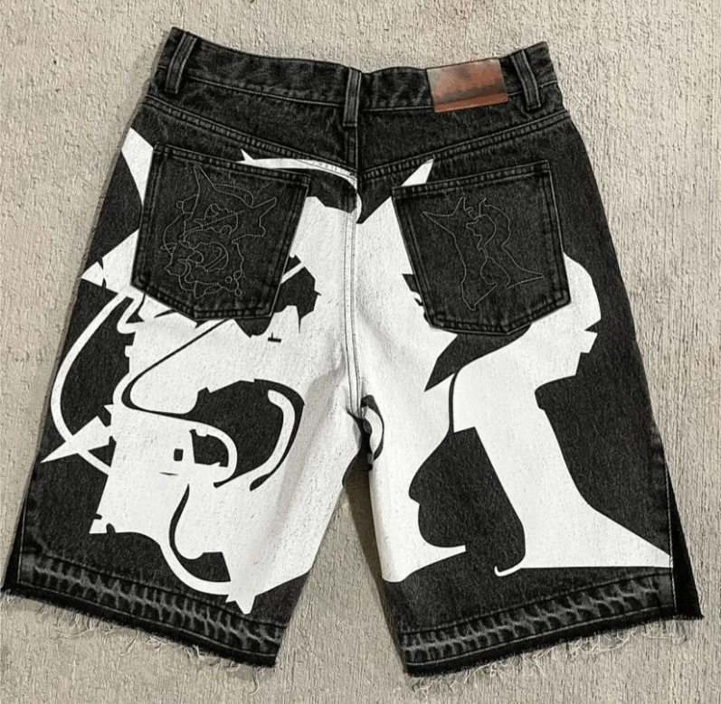 Japanese Brand Casual Denim Shorts Size US 32 / EU 48 - 4 Thumbnail