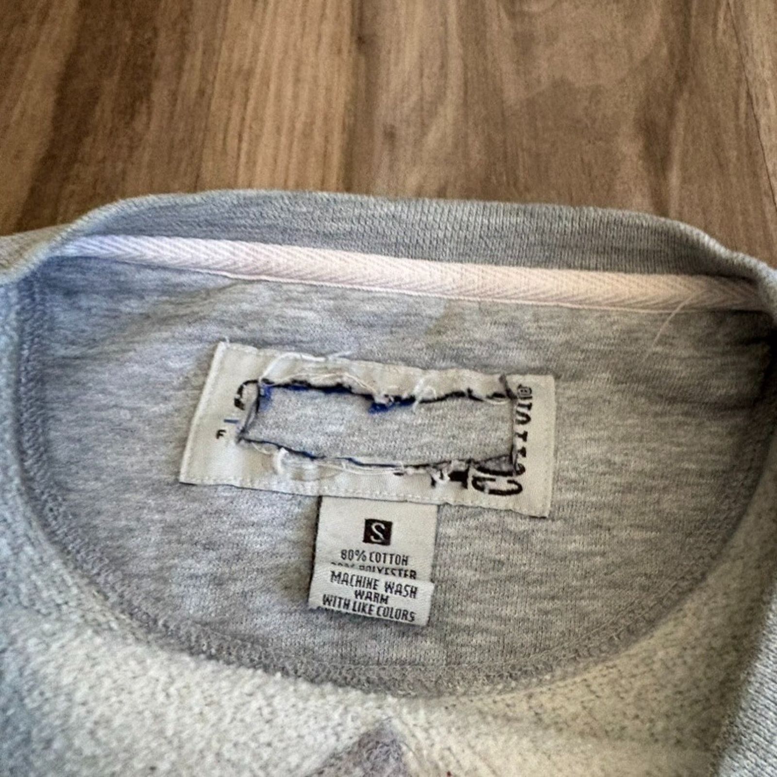 Vintage Vintage 1990s UNC Crewneck Sweatshirt Pullover Size US S / EU 44-46 / 1 - 3 Thumbnail
