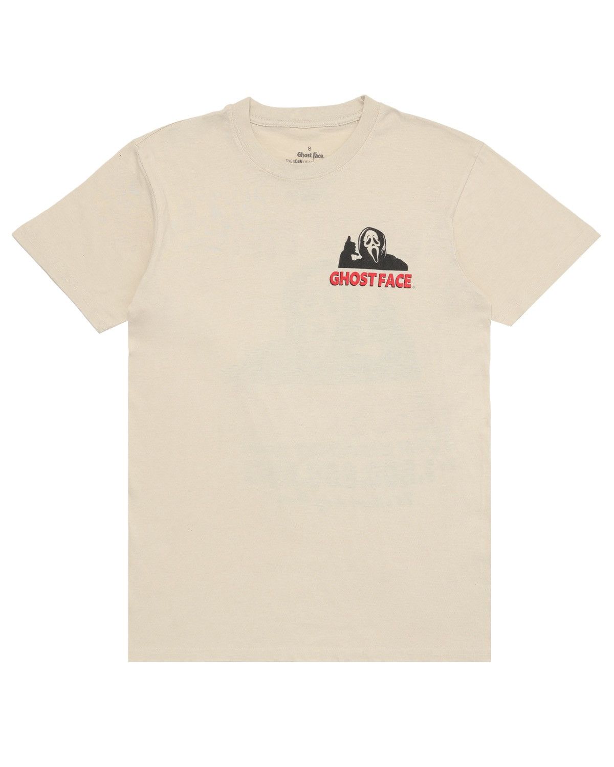 Vintage Ghost Face Graphic Tee Size US S / EU 44-46 / 1 - 2 Thumbnail