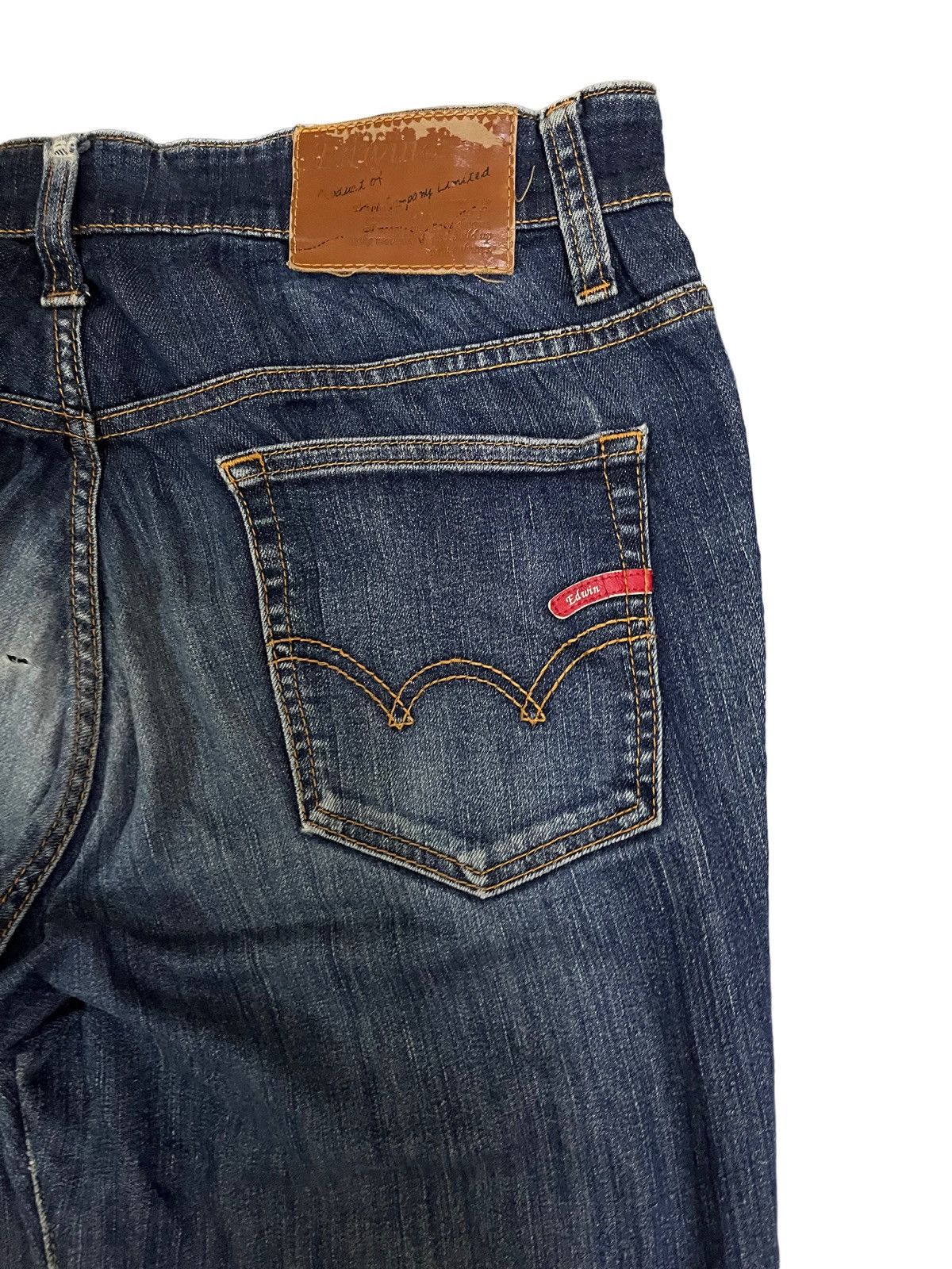 Edwin × Vintage Vintage Edwin 502FG Baggy Style Jeans Size US 34 / EU 50 - 9 Thumbnail