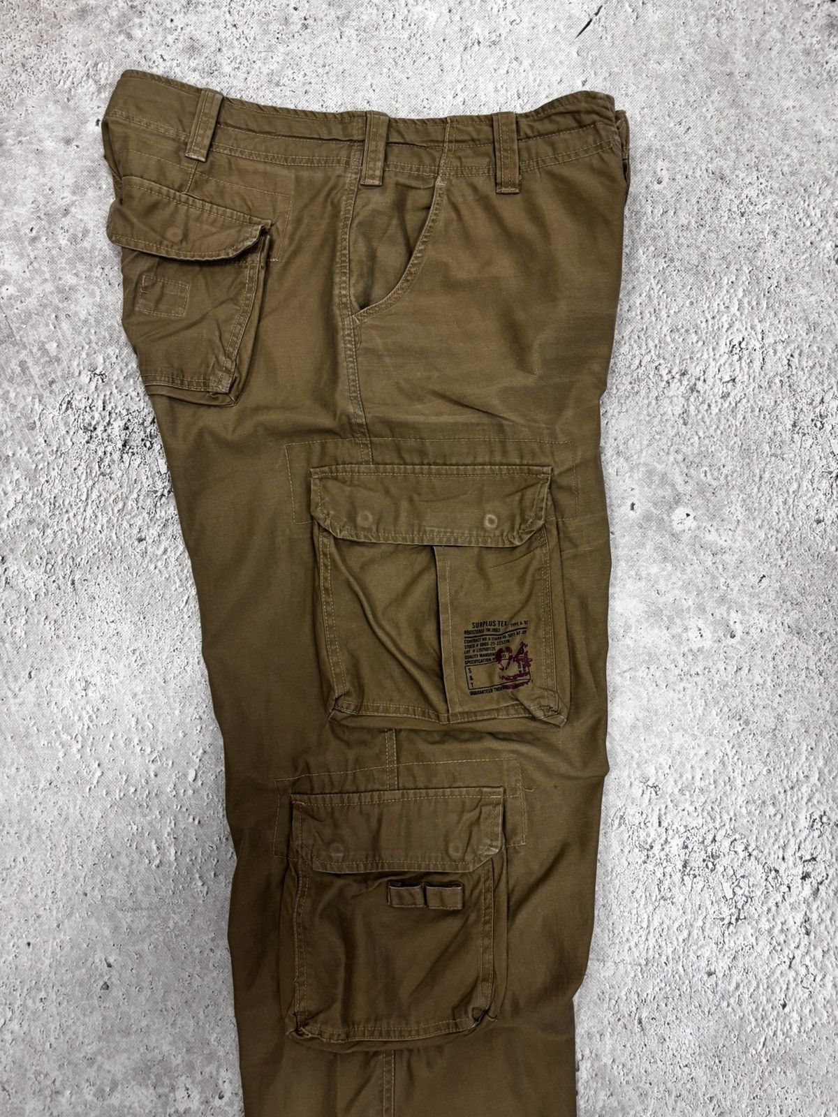Issey Miyake × Japanese Brand × Tete Homme SALE✅✅ 2000s Tete Home Multipocket Bondage Cargo Pants Size US 32 / EU 48 - 6 Thumbnail