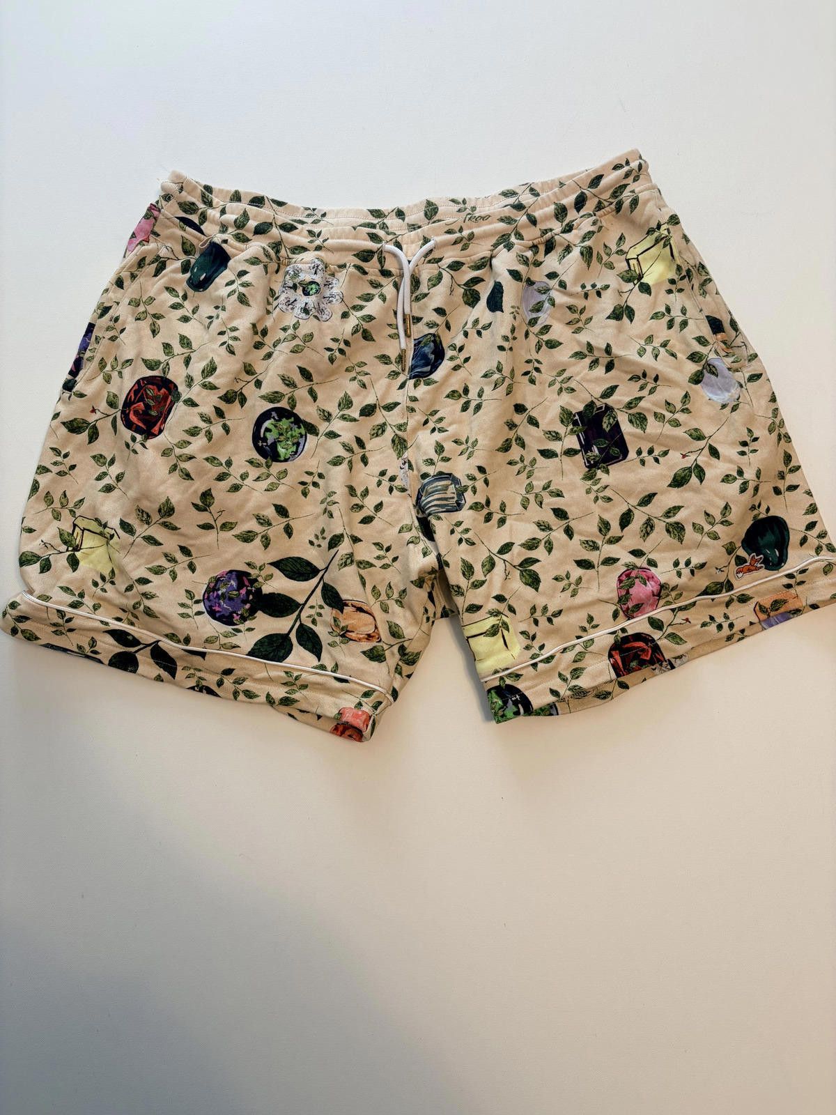 AKOO AKOO Men's Hidden Gems Leaf Print Short Set (Size 4XL) Size US XXL / EU 58 / 5 - 4 Thumbnail