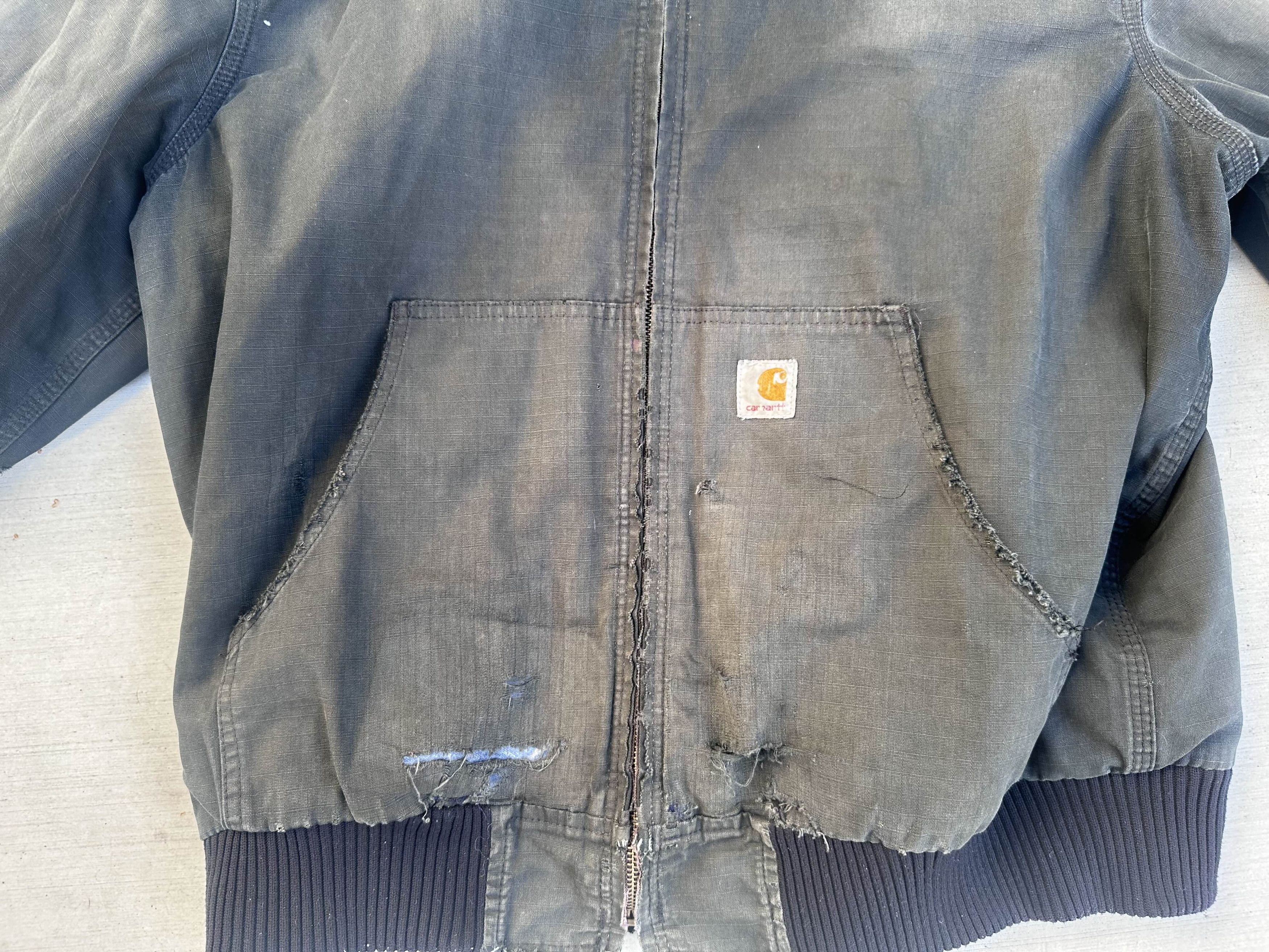 Carhartt 🛠️ Vintage Carhartt Detroit/Active Jacket Distressed Size US L / EU 52-54 / 3 - 2 Thumbnail