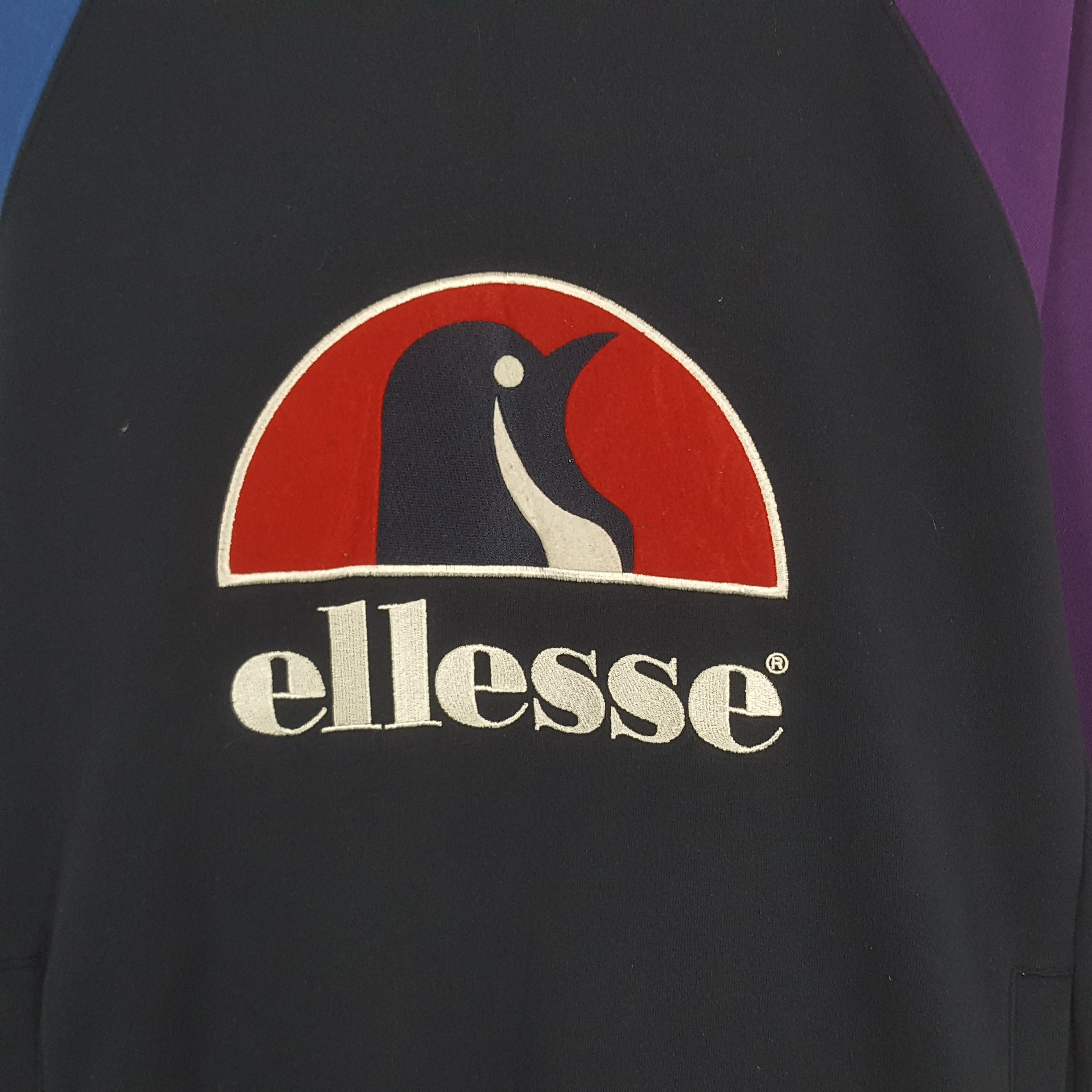 Ellesse × Vintage Vintage Ellesse Big Logo Sweatshirt Size US L / EU 52-54 / 3 - 2 Thumbnail
