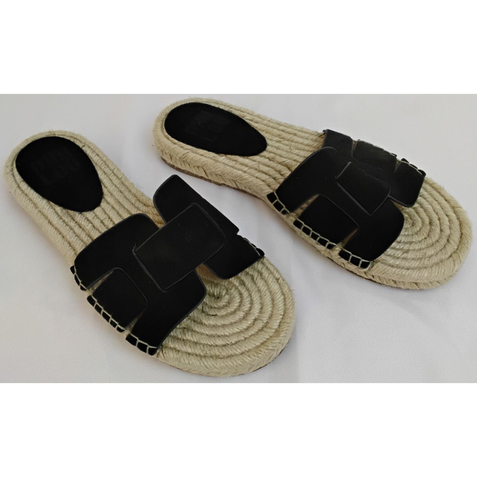 Other Bibi Lou Espadrille Sandals EU 39 US Women's 9 Black Suede Size US 9 / IT 39 - 3 Thumbnail