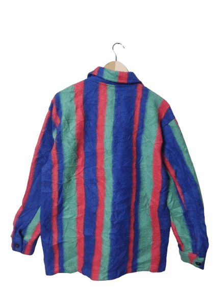 Zara Zara multicolour wool jacket Size US XL / EU 56 / 4 - 4 Thumbnail