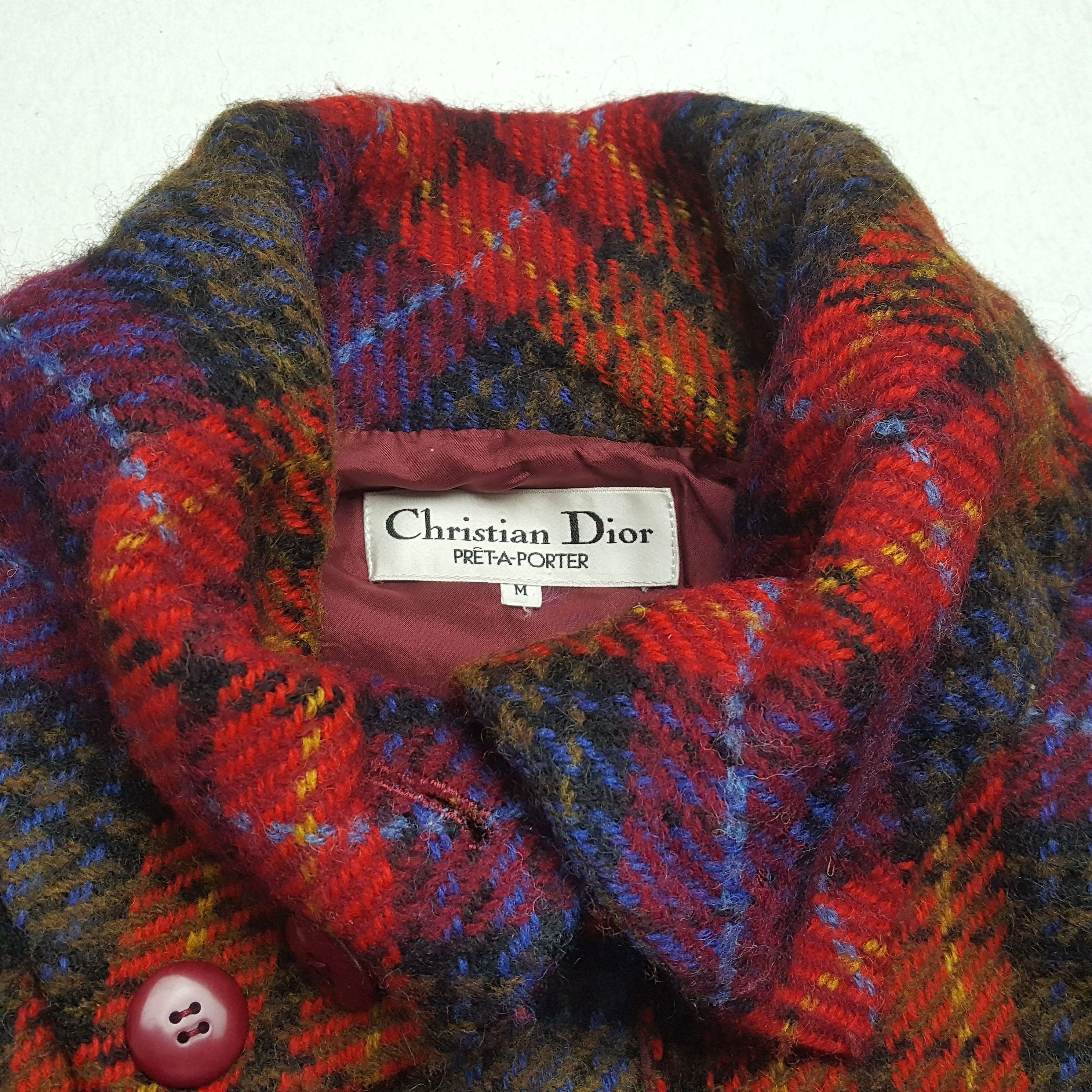 Christian Dior Monsieur × Vintage Vintage CHRISTIAN DIOR Italian Fashion Brand Jacket Size XXL / US 16-18 / IT 52-54 - 9 Thumbnail
