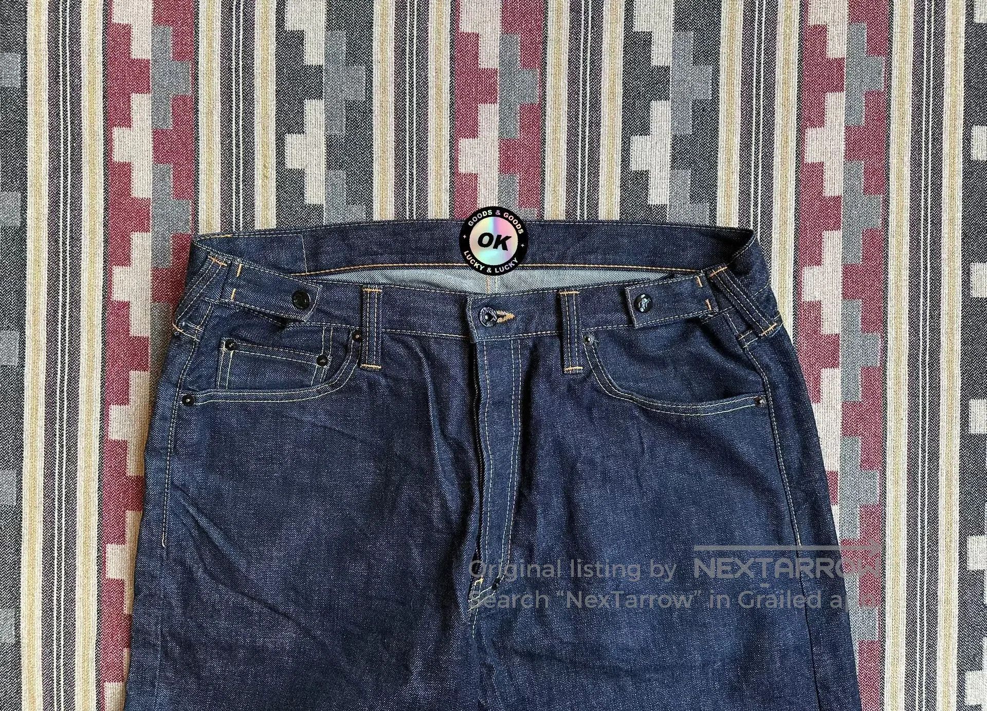 Prps vintage prps denim pants in dark blue. Size US 36 / EU 52 - 3 Thumbnail
