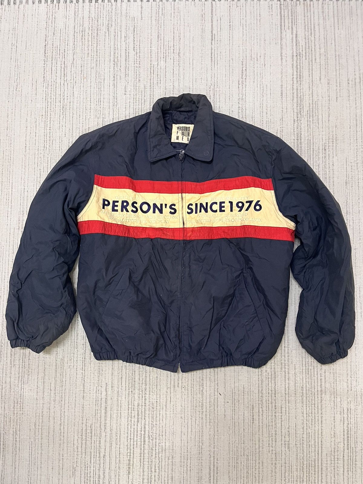 PERSON'S 90s Person’s for men bomber jacket Size L / US 10 / IT 46 - 1 Thumbnail