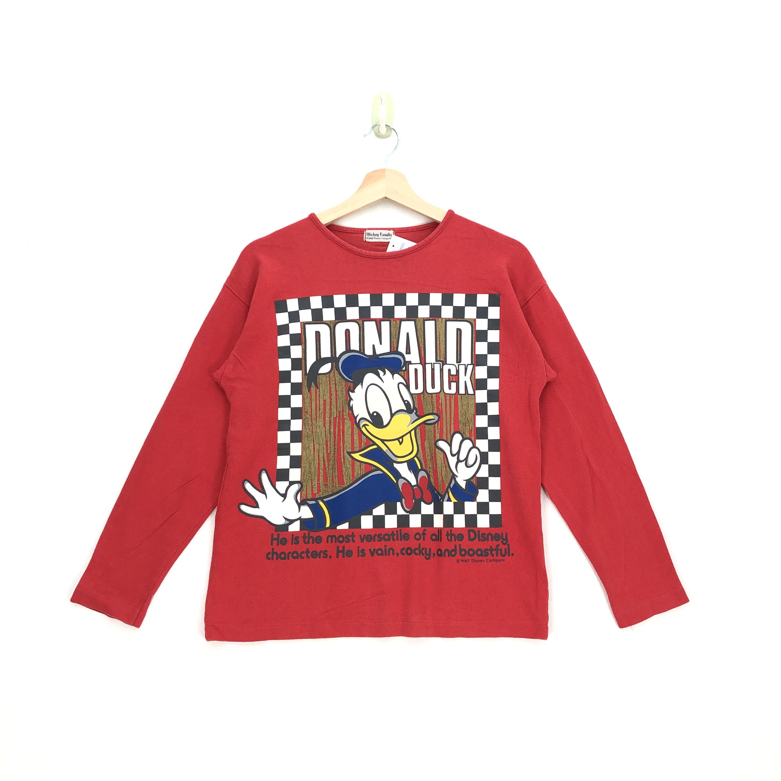 Cartoon Network Vintage Donald Duck T Shirt Disney Cartoon Tees Size US M / EU 48-50 / 2 - 1 Thumbnail