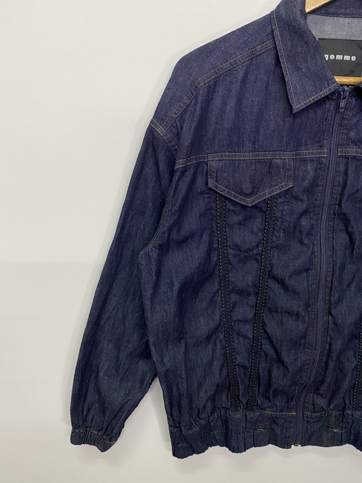 gomme Japanese Brand Gomme Bomber Zipper Jacket Made In Japan Size US M / EU 48-50 / 2 - 4 Thumbnail