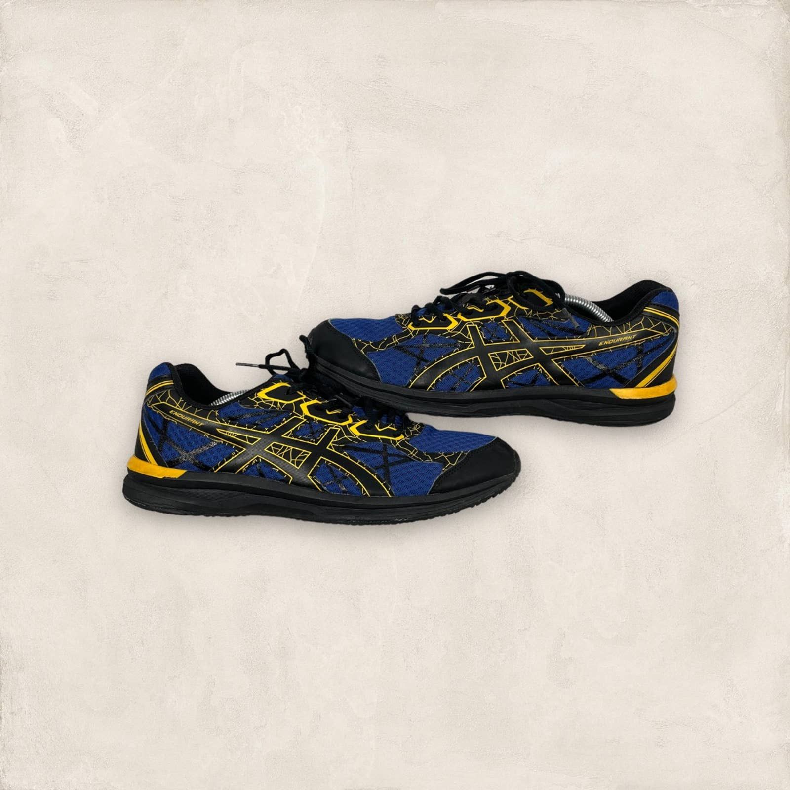Asics Asics Endurant Trainers Blue/Yellow Size US 11 Size US 11 / EU 44 - 1 Thumbnail