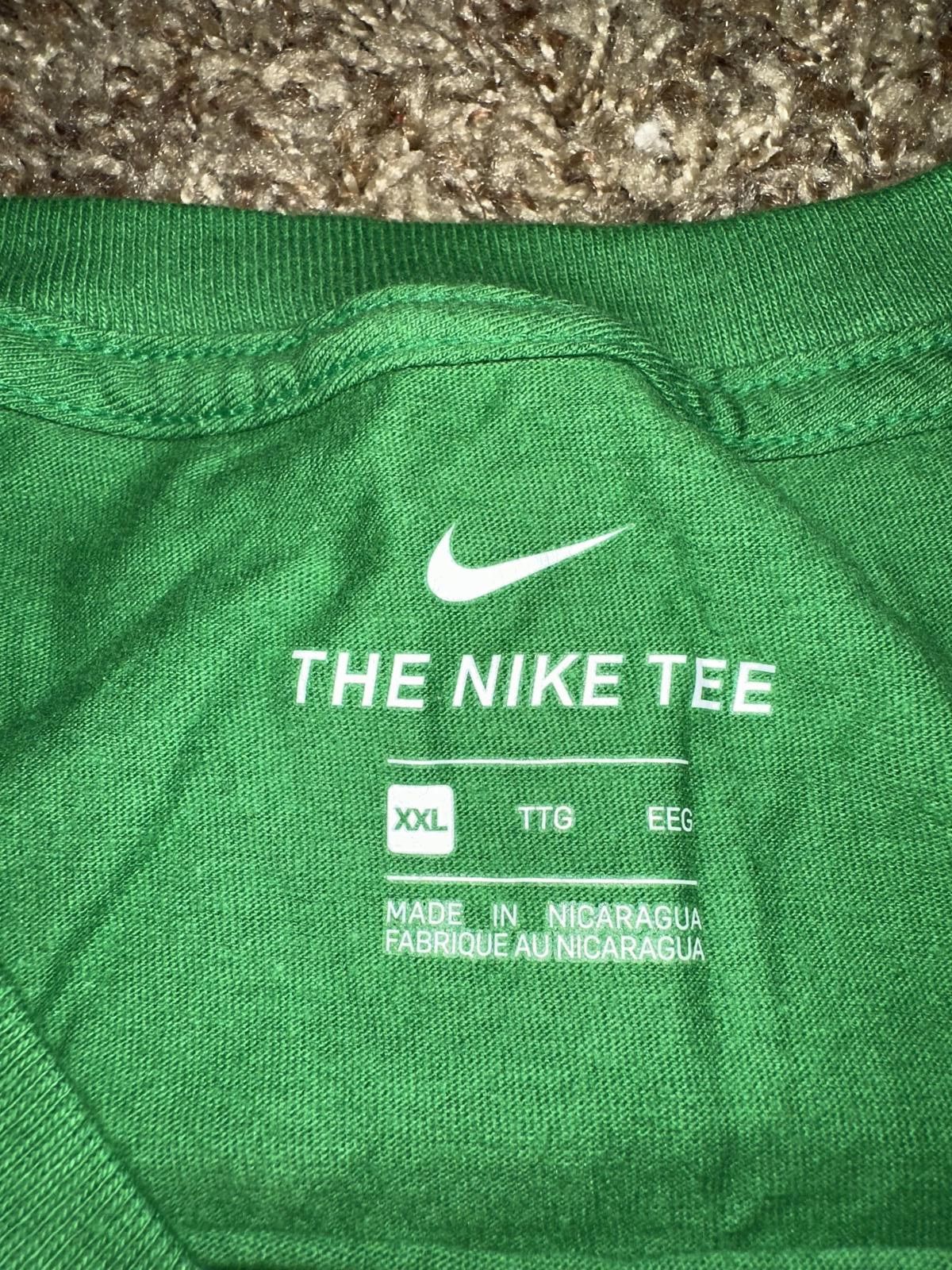 Nike Nike Men's College Norfolk State 365 Long-Sleeve Green T-Shirt Size US XXL / EU 58 / 5 - 3 Thumbnail