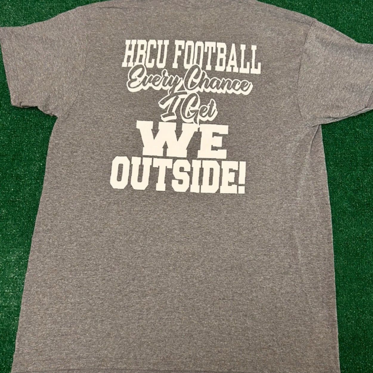 Vintage VINTAGE FAMU Rattlers Football HBCU We Outside VTG Shirt M Gray Mens Short Sleeve 90s Size US M / EU 48-50 / 2 - 2 Thumbnail
