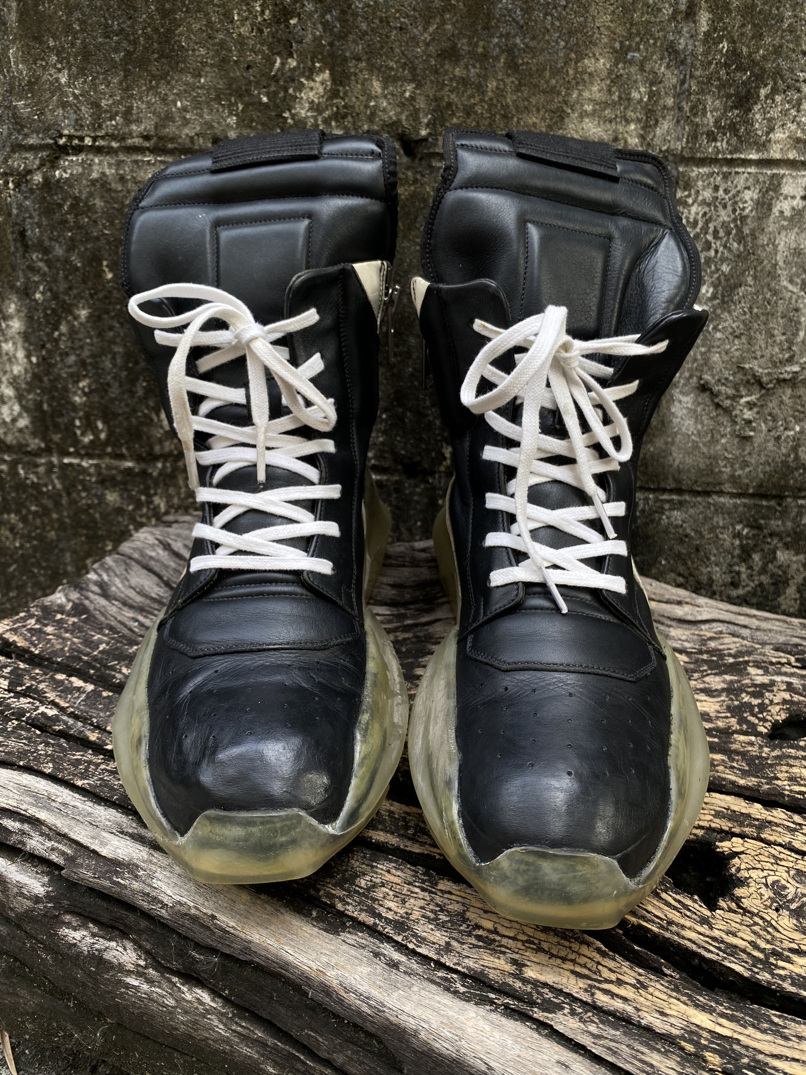Rick Owens *RARE* Rick Owens Geobasket Transparent Sole Sneakers EU40 Size US 7 / EU 40 - 4 Thumbnail