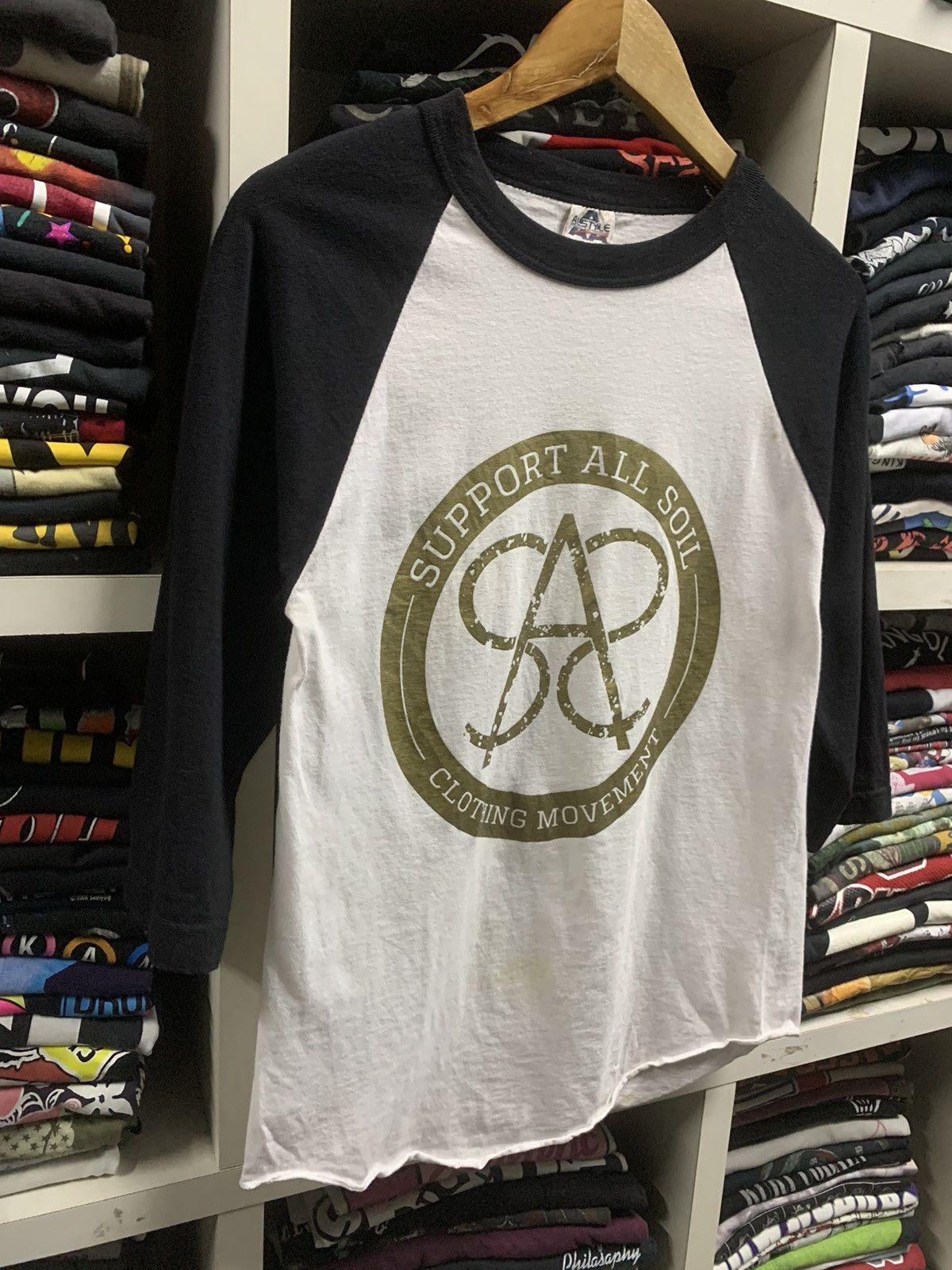 Alstyle × Vintage Vintage Support All Soil Shirt Size US S / EU 44-46 / 1 - 4 Thumbnail