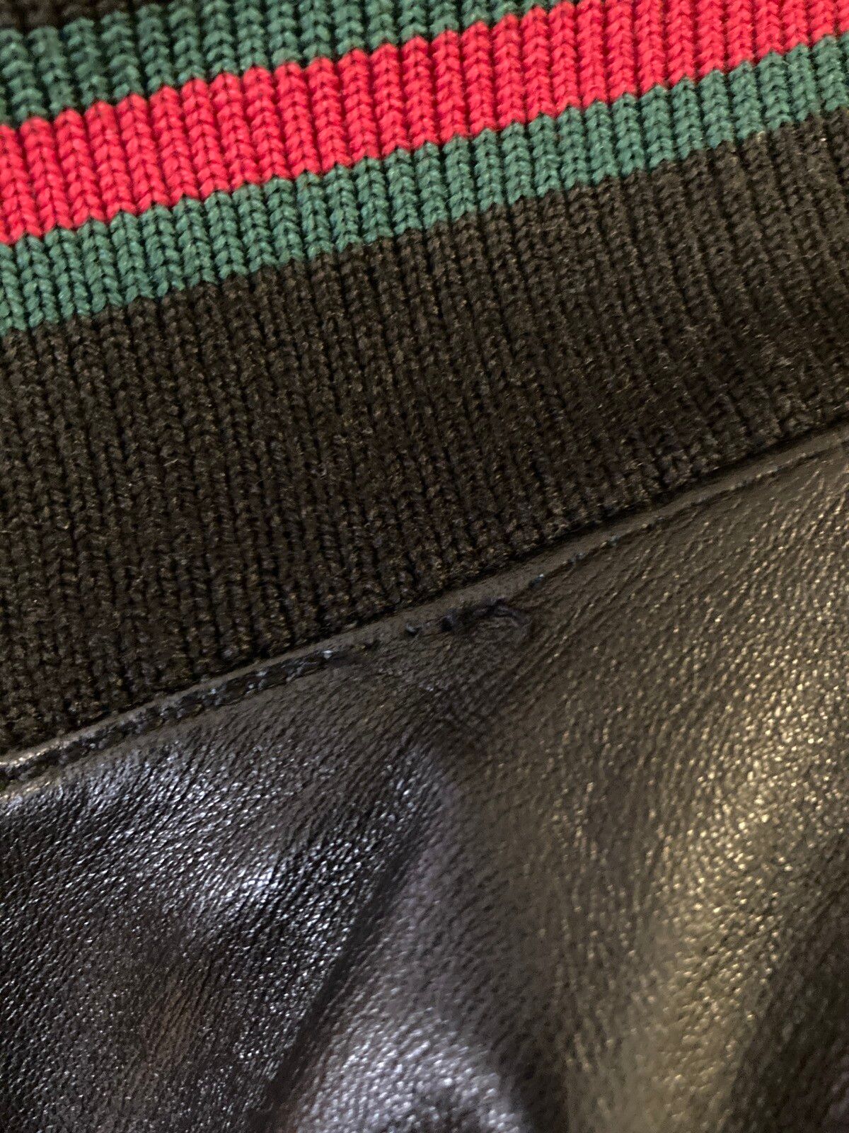 Gucci GUCCI Black Lamb Leather Bomber Jacket MEN Size 58 Size US XXL / EU 58 / 5 - 20 Preview
