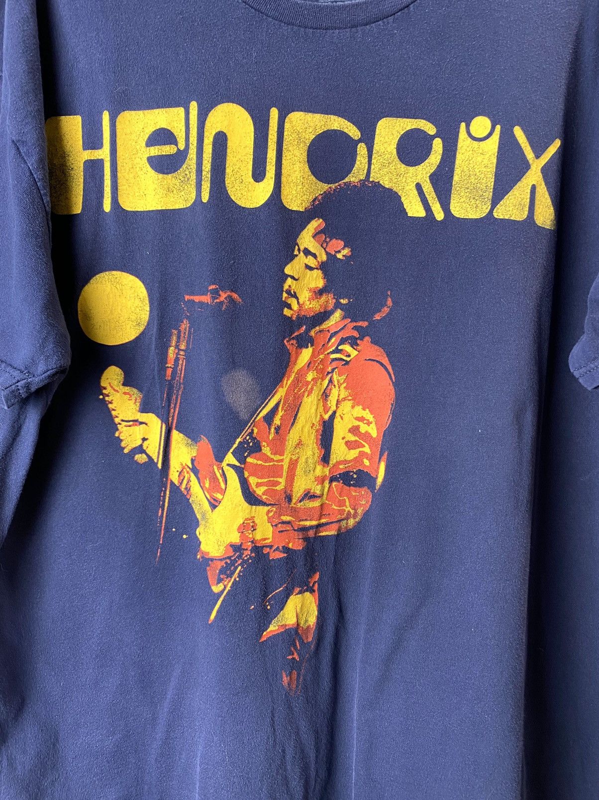 Band Tees Vintage Style Jimi Hendrix T Shirt Rap Tee Size US XXL / EU 58 / 5 - 2 Thumbnail