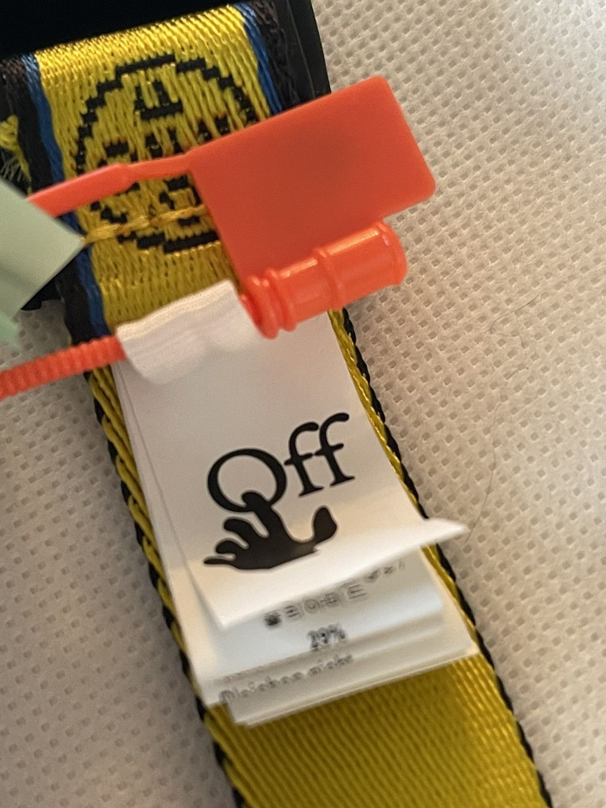 Off-White OFF-WHITE MINI INDUSTRIAL BELT NWT Size ONE SIZE - 5 Thumbnail