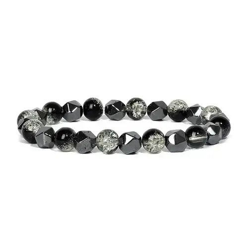 Jewelry Hematite beads Bracelet Size ONE SIZE - 3 Thumbnail