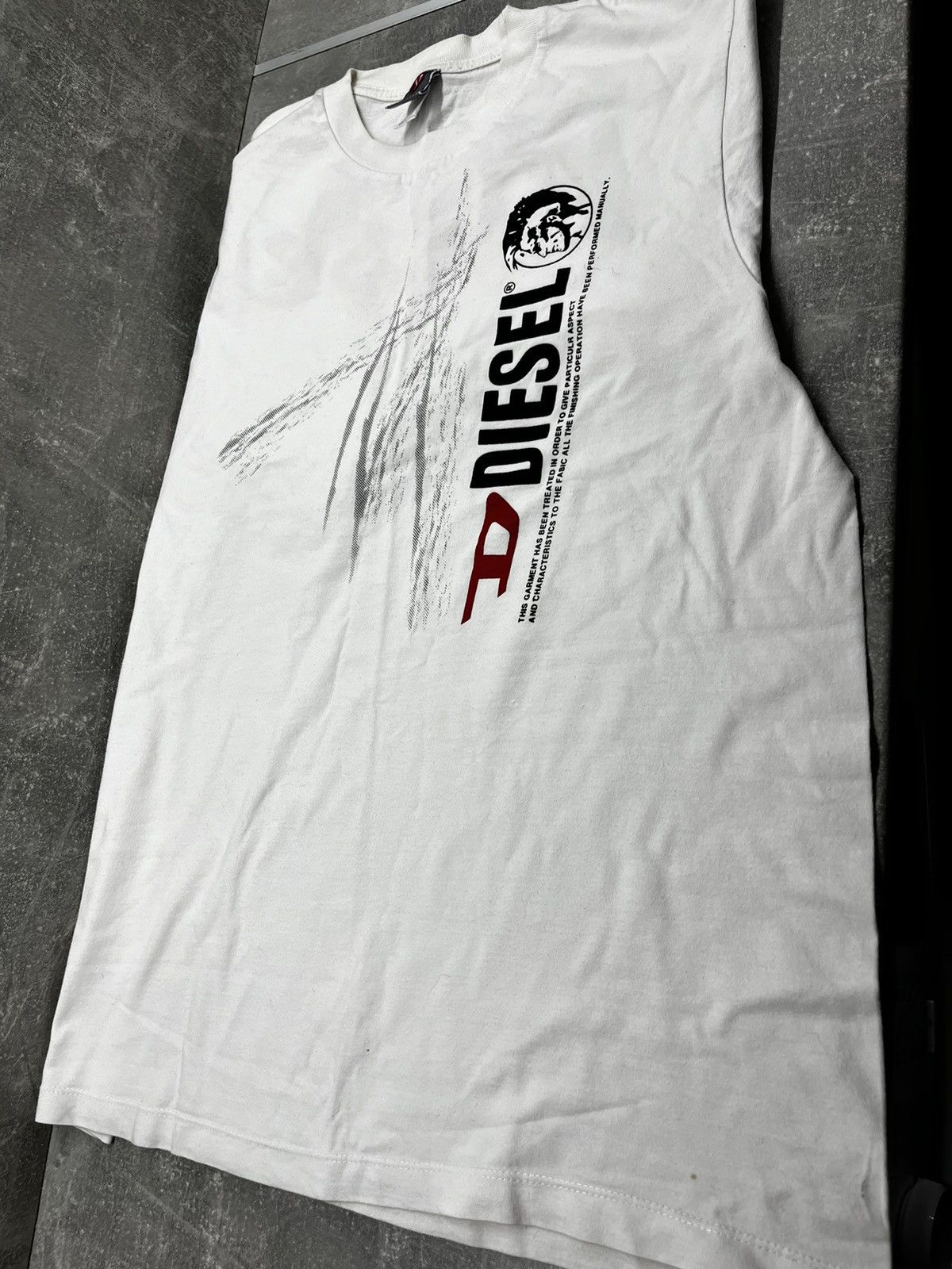 Diesel × Vintage Diesel t shirt big logo 90s vintage Size US XL / EU 56 / 4 - 4 Thumbnail