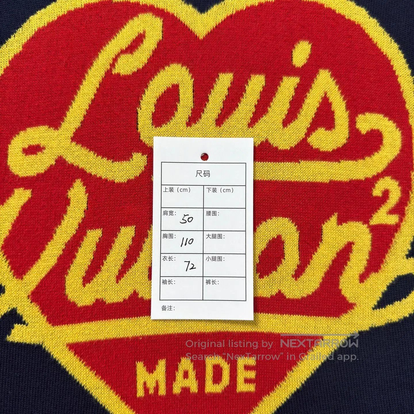 Louis Vuitton LV Nigo Collaboration Navy T-shirt. Size US M / EU 48-50 / 2 - 5 Thumbnail