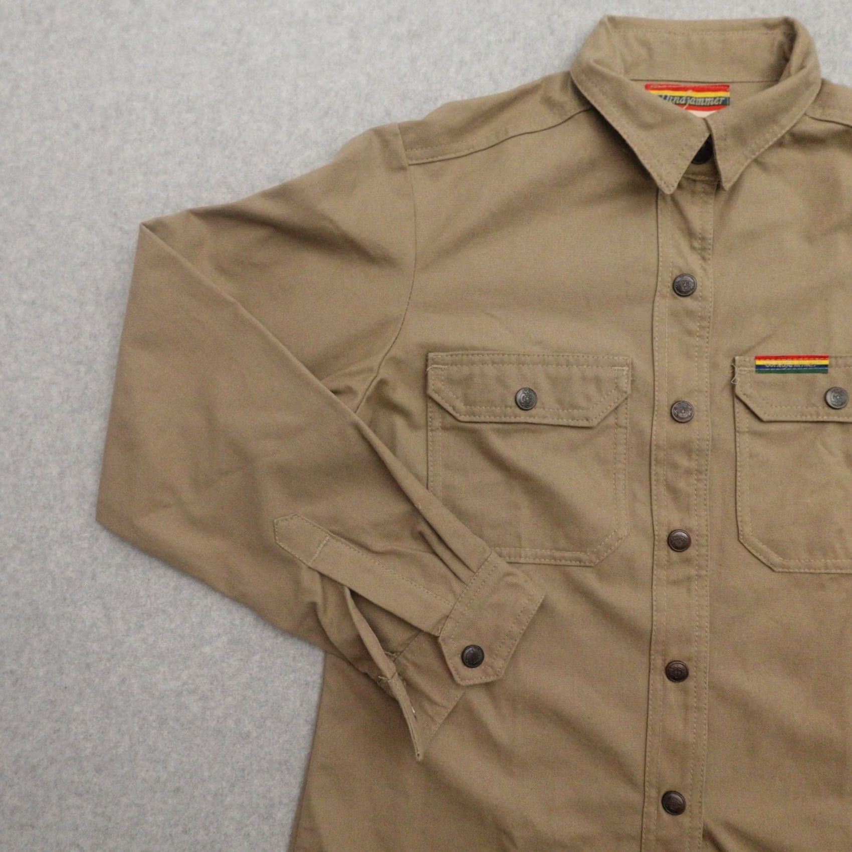 Vintage VINTAGE Windjammer Stearns Beige Jacket Shirt? Size US L / EU 52-54 / 3 - 4 Thumbnail