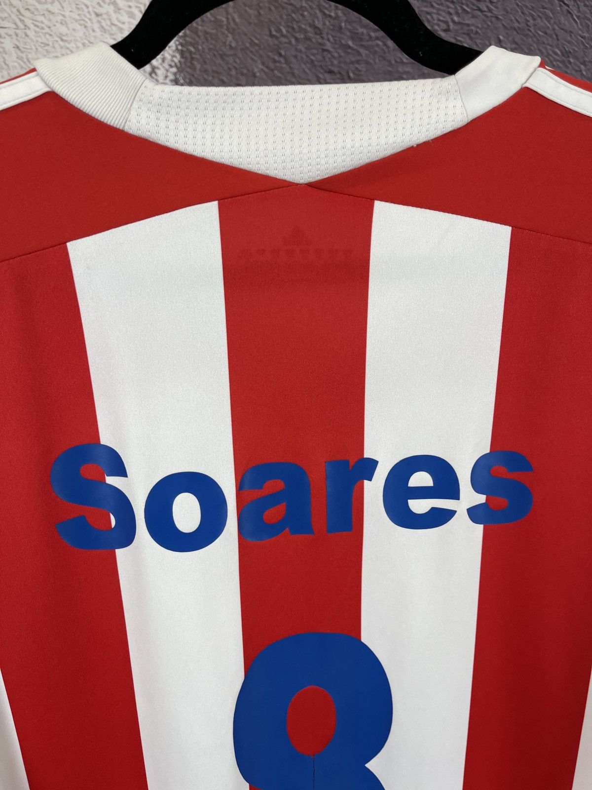 Adidas Adidas Stoke City 2011 2012 #8 Soares home soccer jersey Size US XXL / EU 58 / 5 - 10 Thumbnail