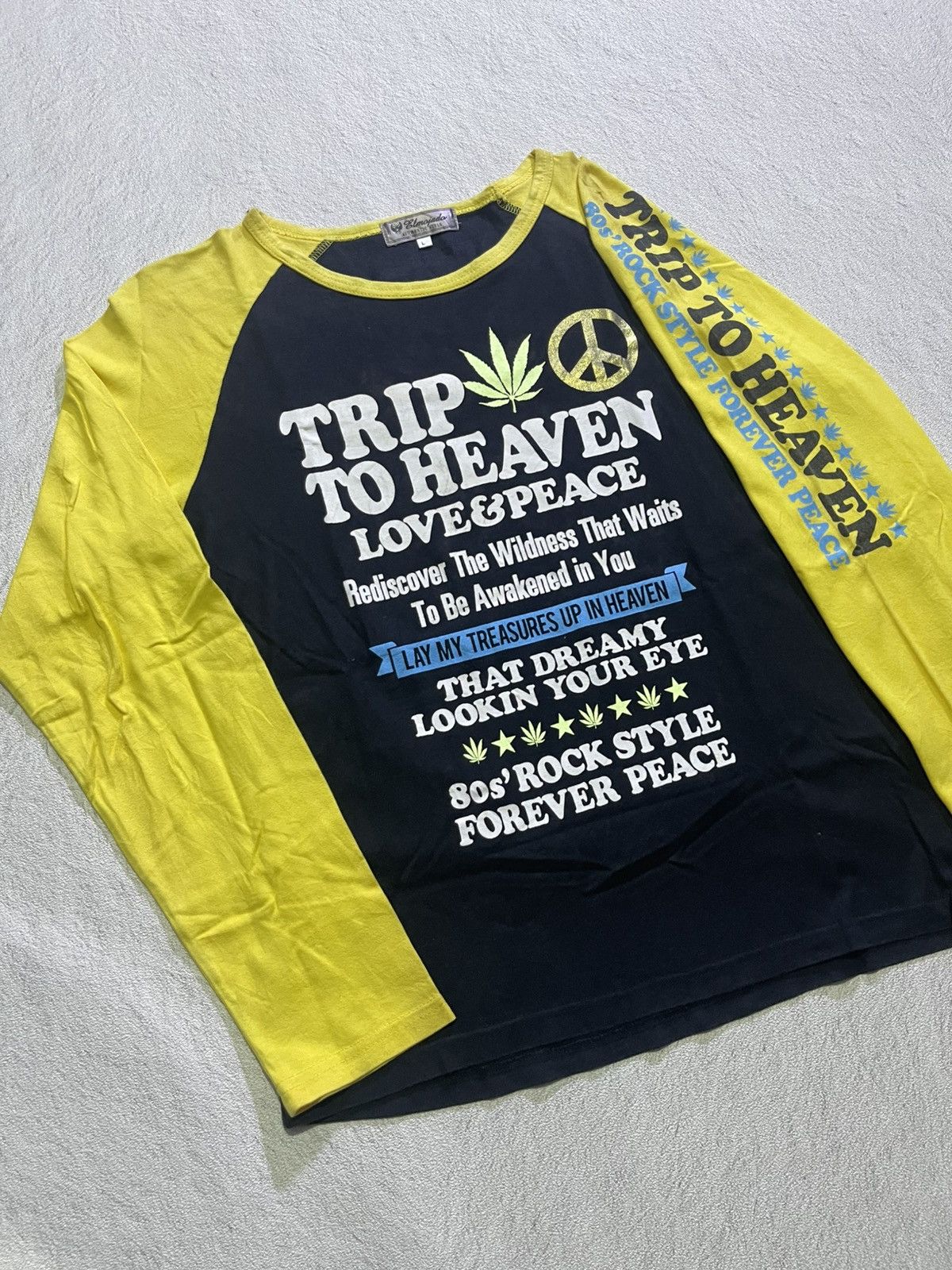 Hysteric Glamour Y2K ELMOJADO LONG SLEEVE TSHIRT PUNK RONK STYLE Size US M / EU 48-50 / 2 - 3 Thumbnail
