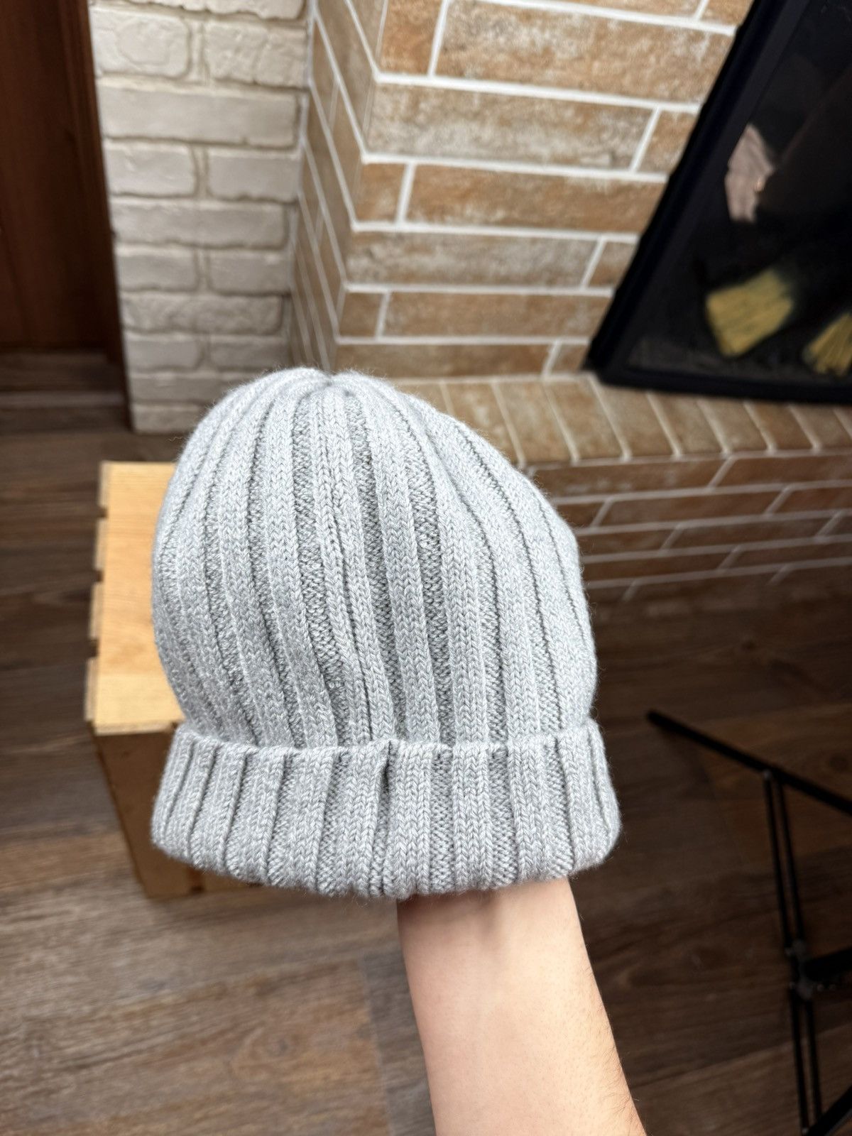 Moncler Moncler Wool Beanie Hat Size ONE SIZE - 8 Thumbnail