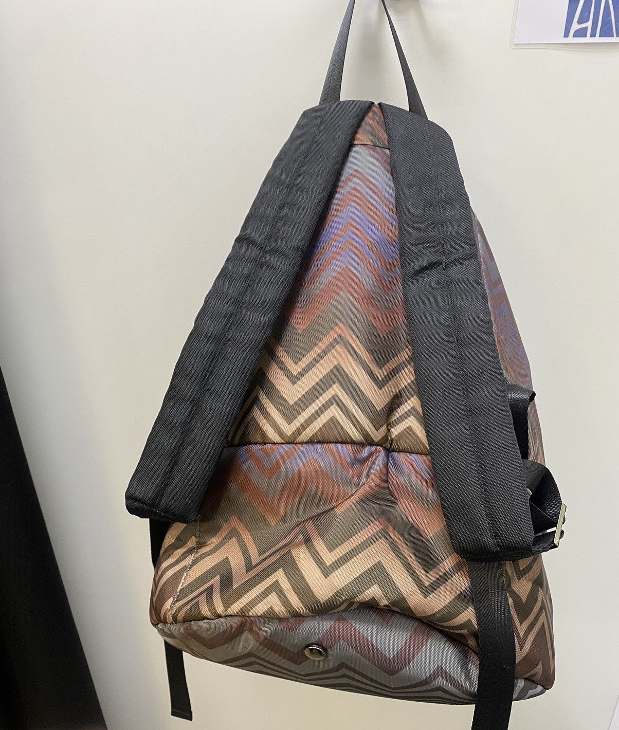 Missoni Missoni Backpack Luggage Bag Gym Weekender Traveler Chevron Size ONE SIZE - 7 Thumbnail